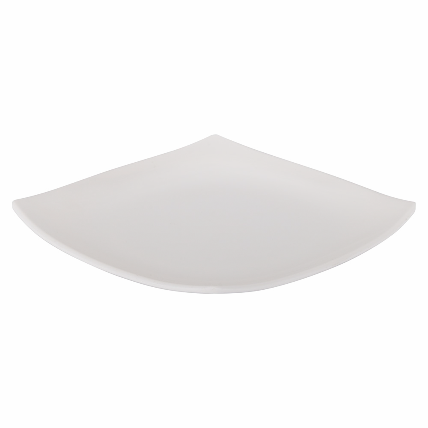 Plato Pequeño Cuadrado Blanco VAJILLAS SABANA 17 X 17 Cm