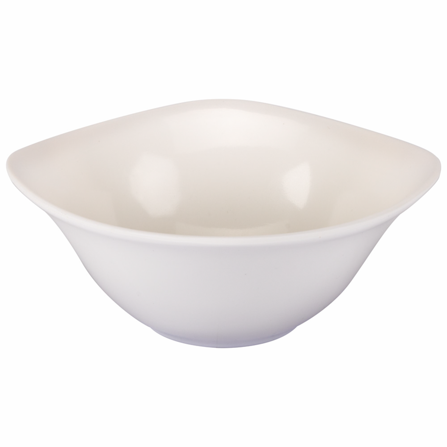 Sopera Cuadrada Mediana Blanca VAJILLAS SABANA 16 X 16 X 6 Cm