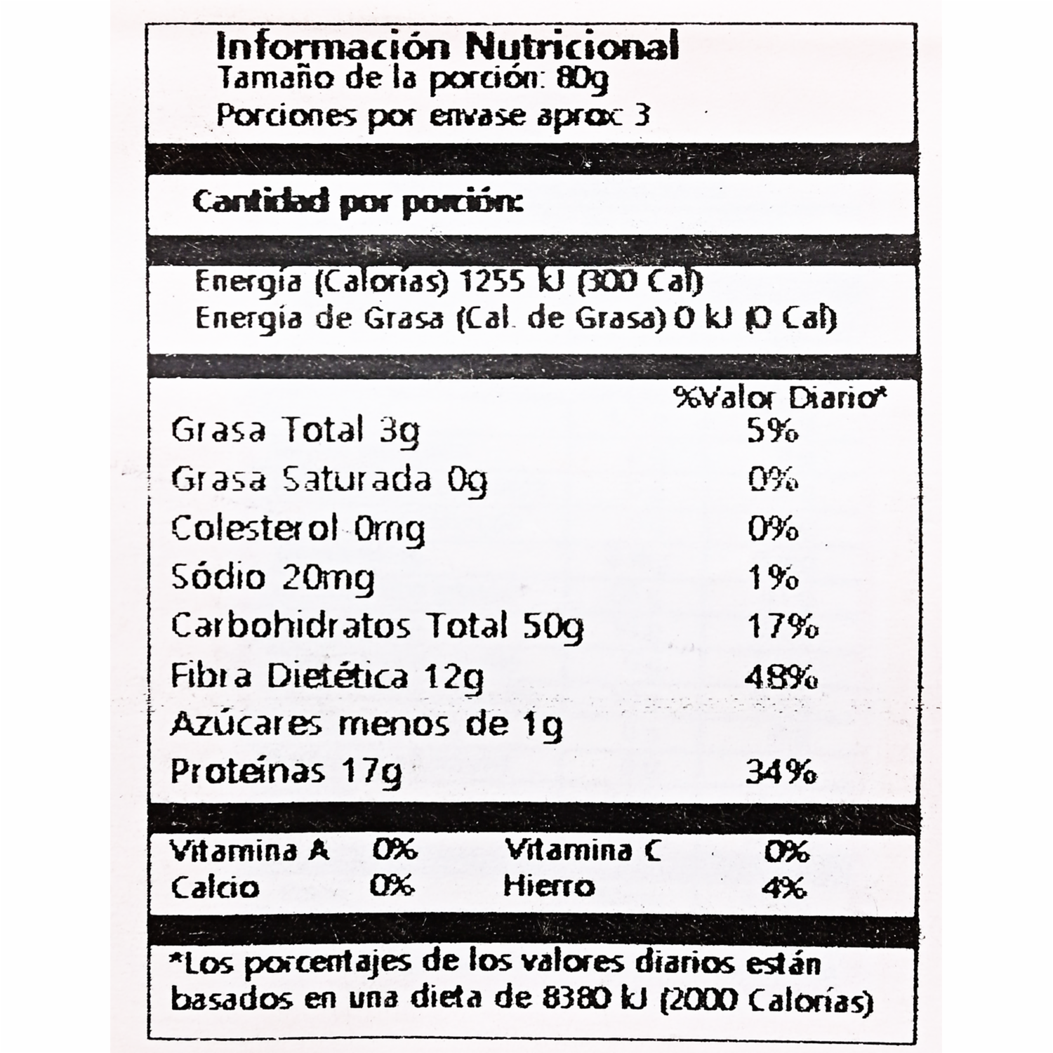 Pasta De Garbanzos Sin Gluten EL DORADO 250 G
