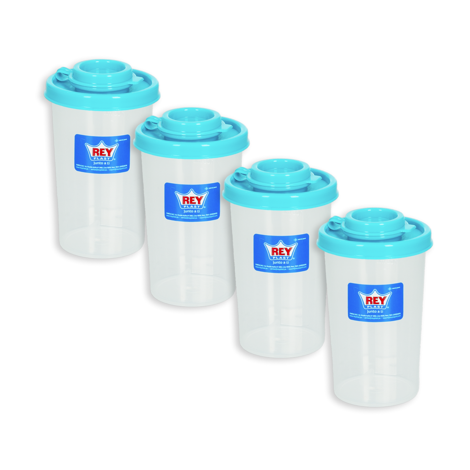 Set Condimenteros Criollos Con Bandeja REY x 4 Piezas