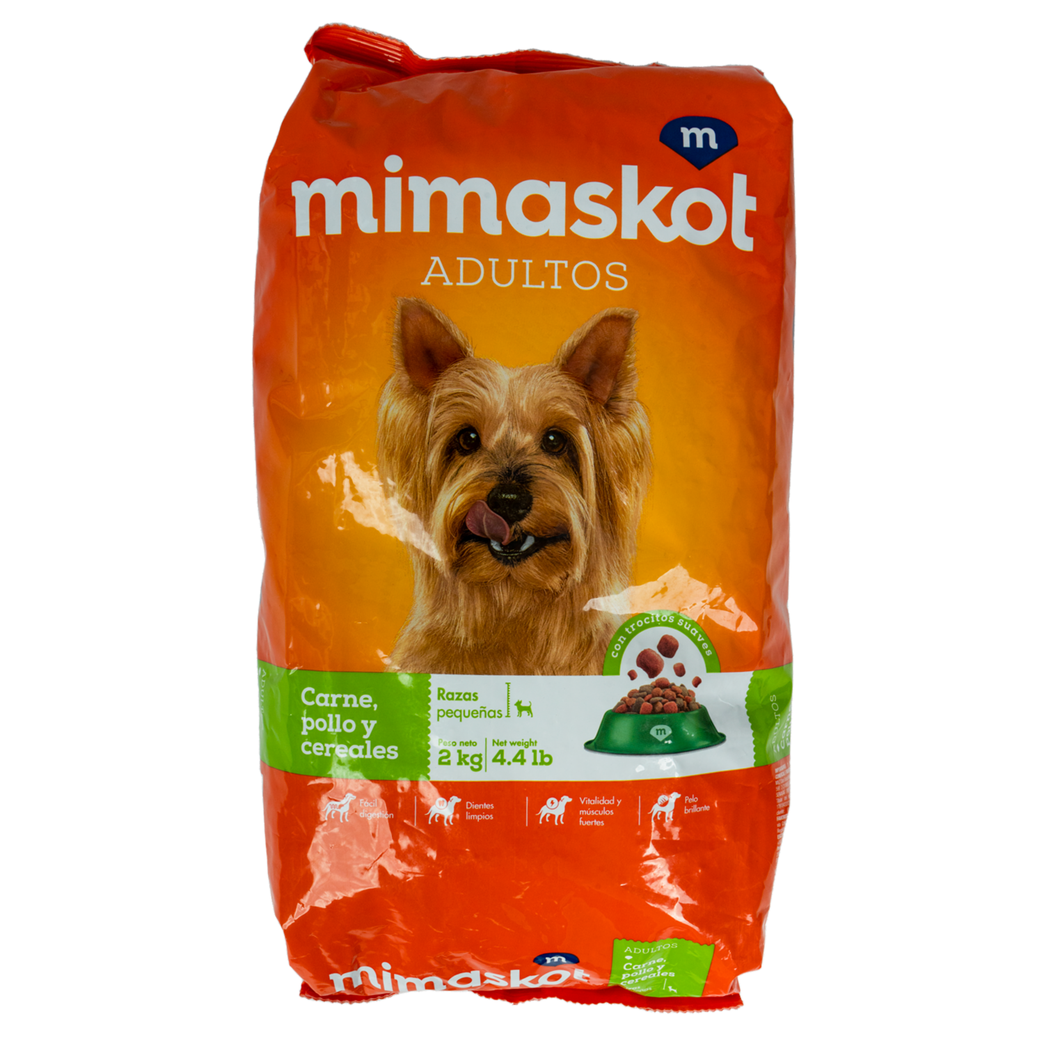 Alimento Para Perros Adultos MIMASKOT 2 Kg