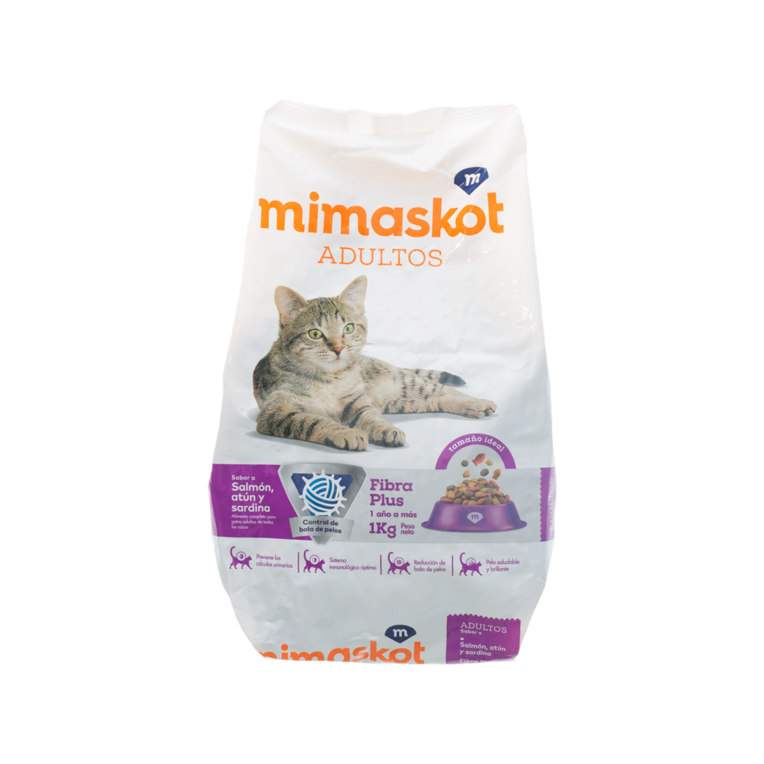 Alimento Para Gatos De Salmon Atún Y Sardina MIMASKOT 1000 G