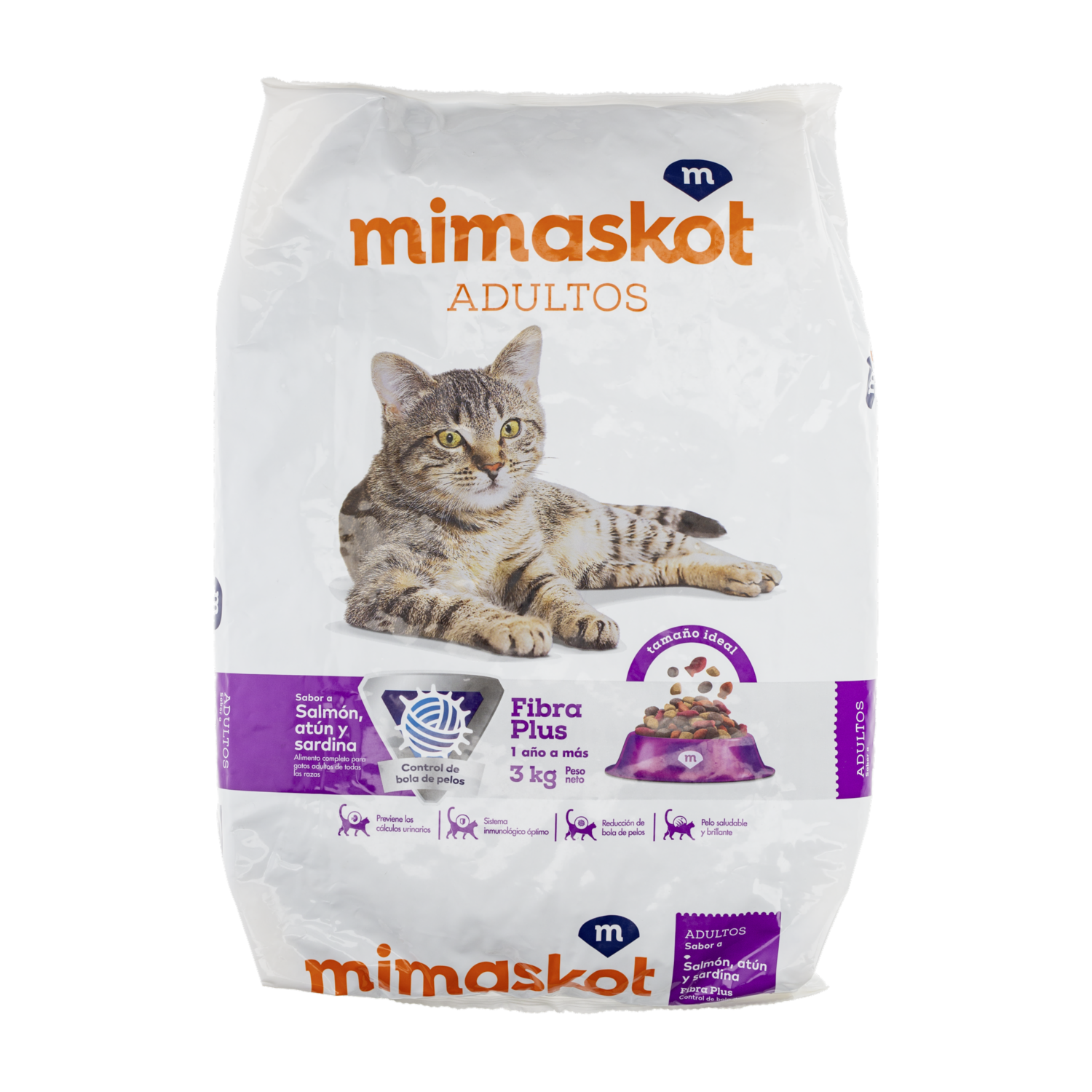 Alimento Para Gatos Hecho De Salmon MIMASKOT 3000 G
