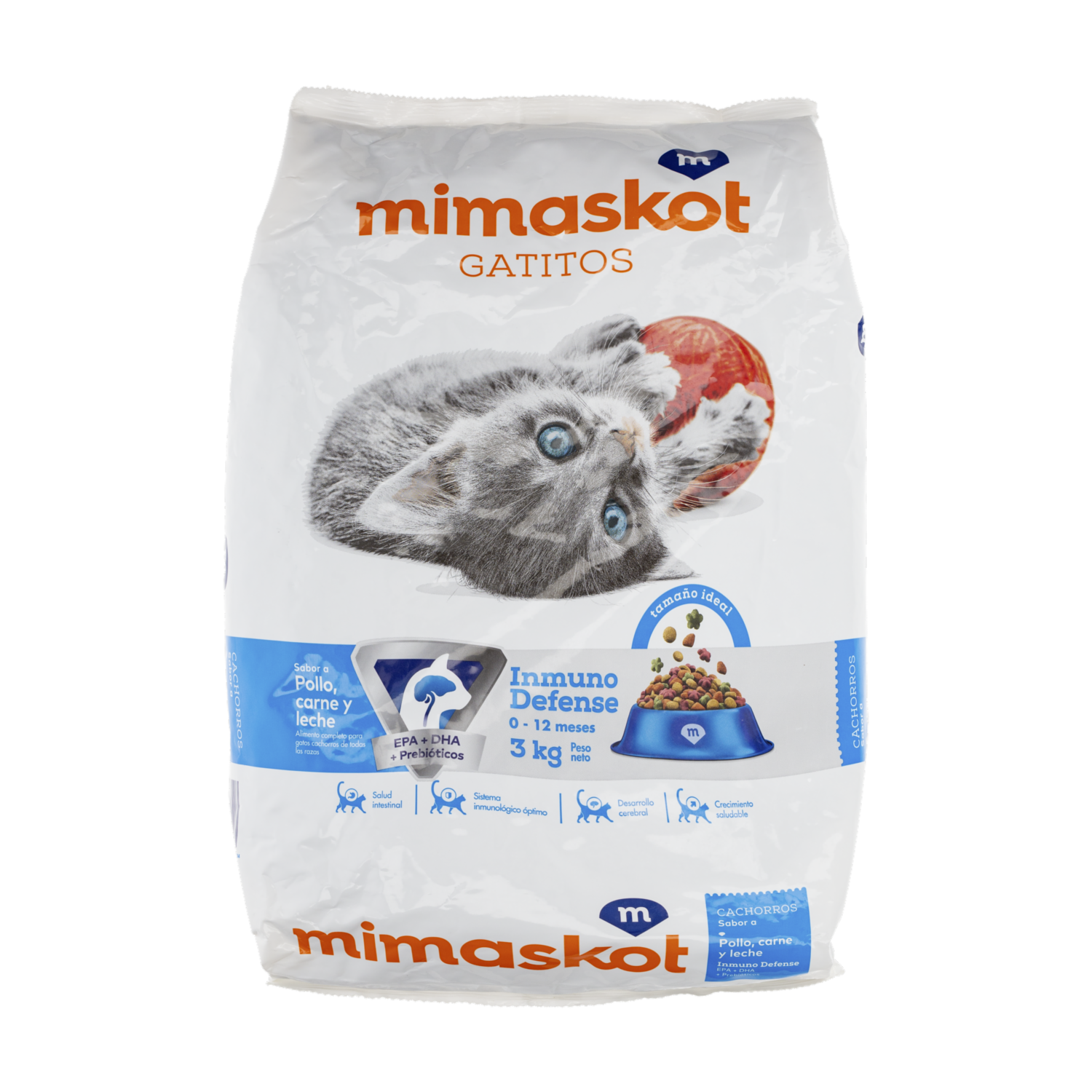 Alimento Para Gatos Cachorros MIMASKOT 3000 G