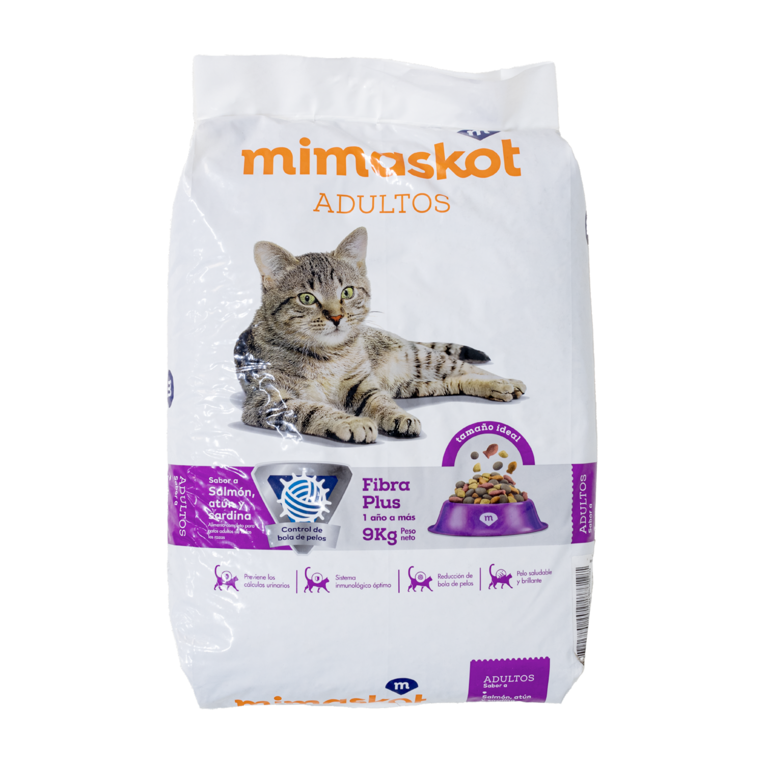Alimento Para Gatos sabor A Salmon MIMASKOT 9000 G