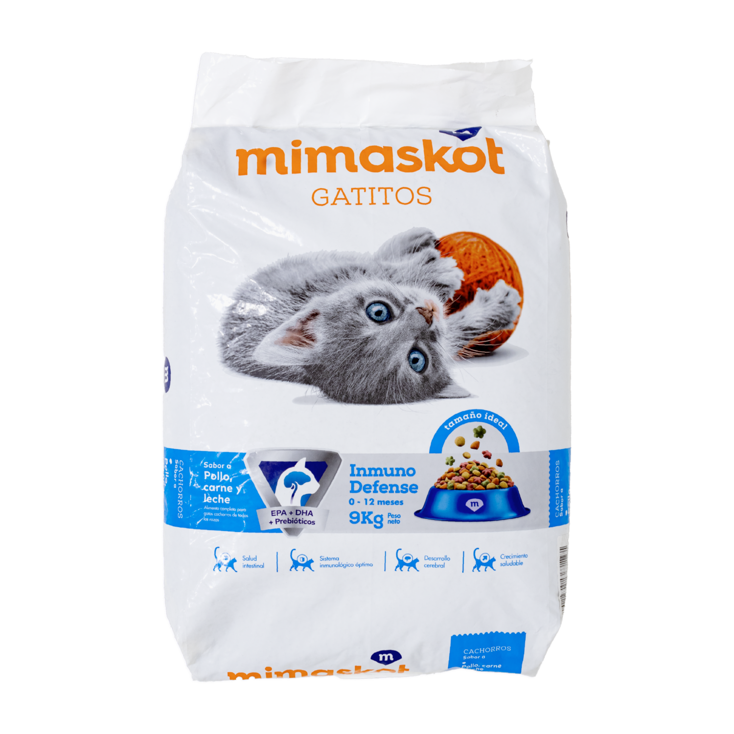 Alimento Para Gatos Cachorros MIMASKOT 9000 G