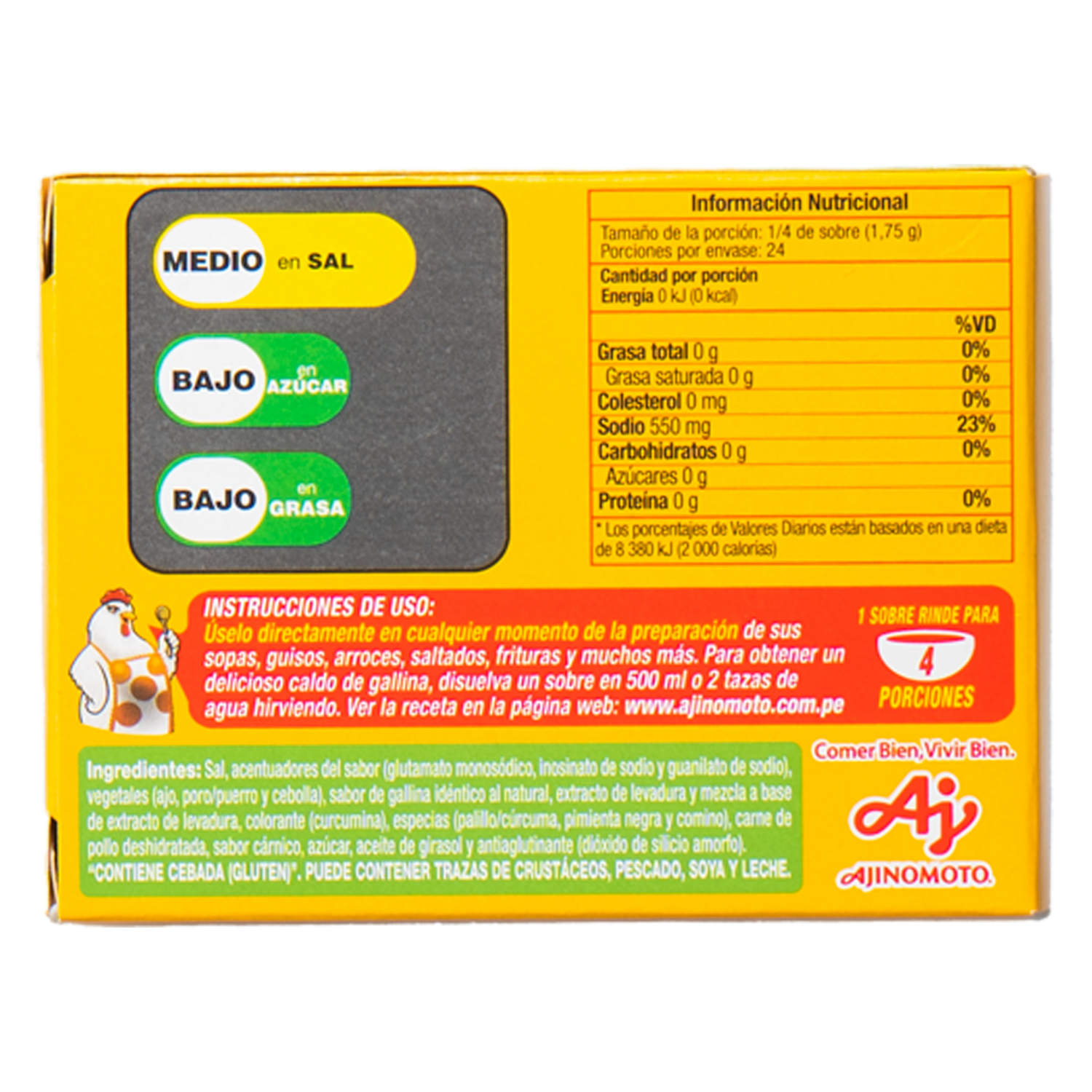 Caldo De Gallina En Polvo DOÑA GUSTA 42 G