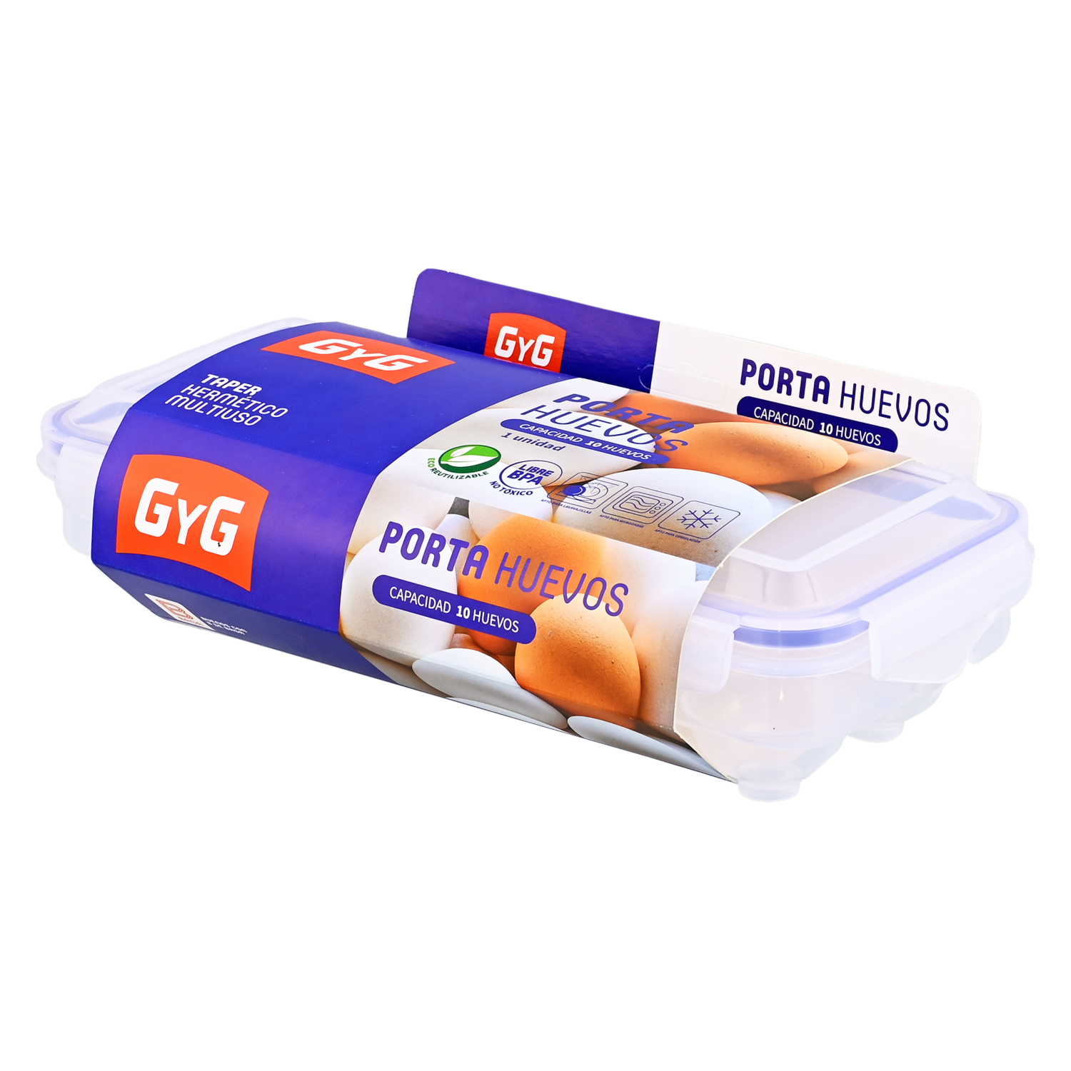 Recipiente Good&Good Porta Huevos BASA x 10 Espacios