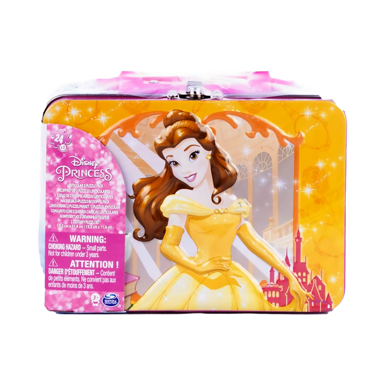 Rompecabezas Lenticular DISNEY PRINCESS 2 X 24 Piezas