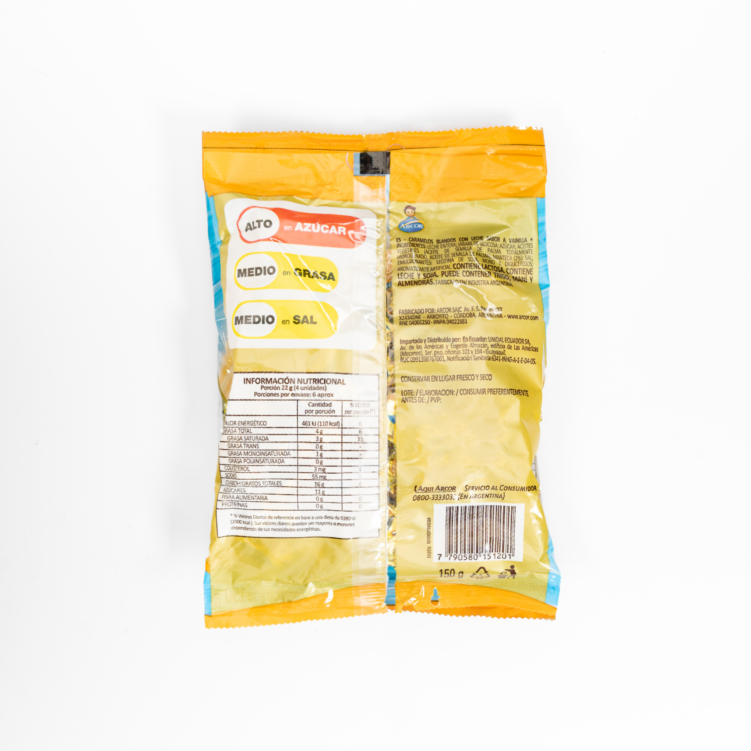 Caramelos De Chocolate ARCOR 150 G