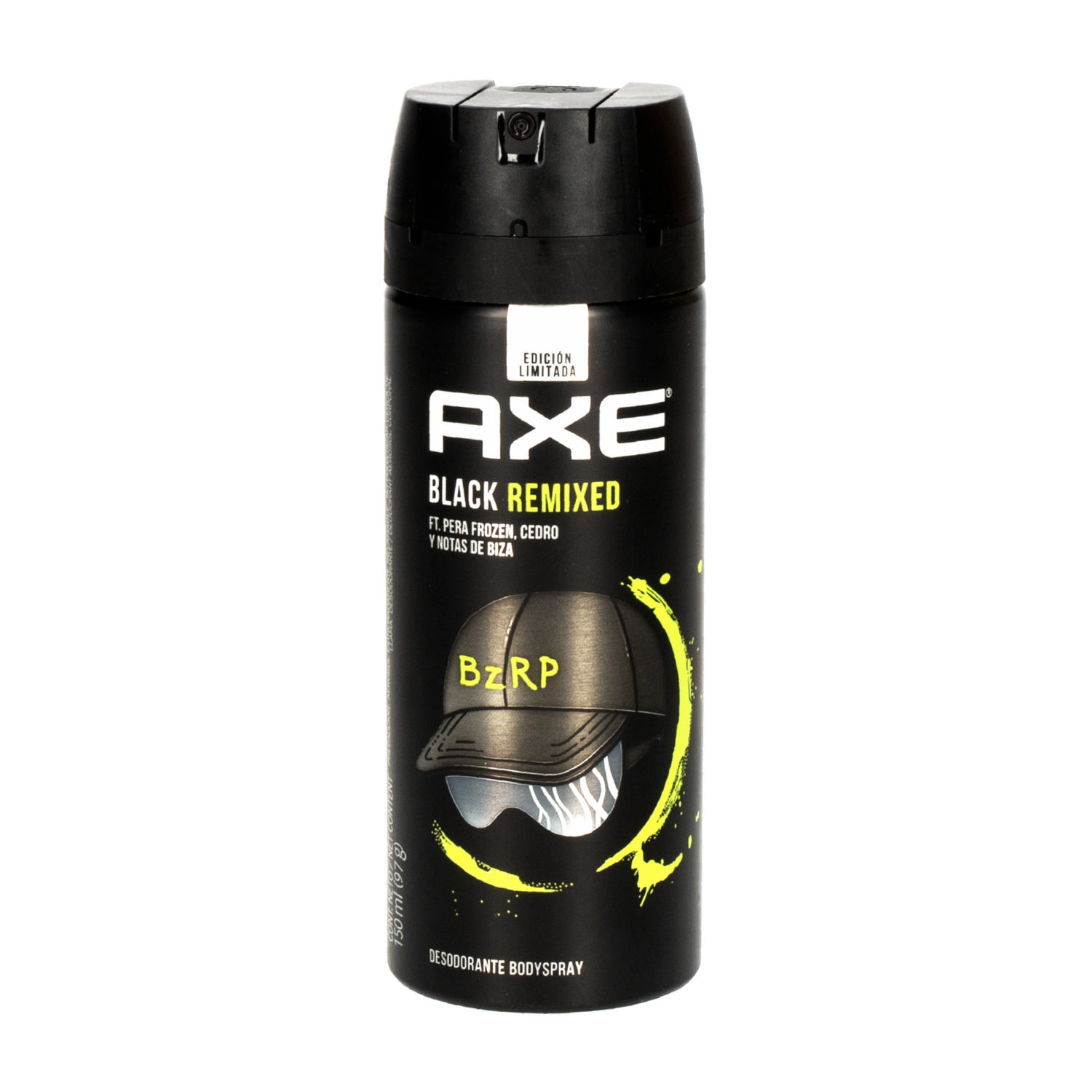 Desodorante En Aerosol Black Remixed BZRP Para Hombre AXE 150 Ml