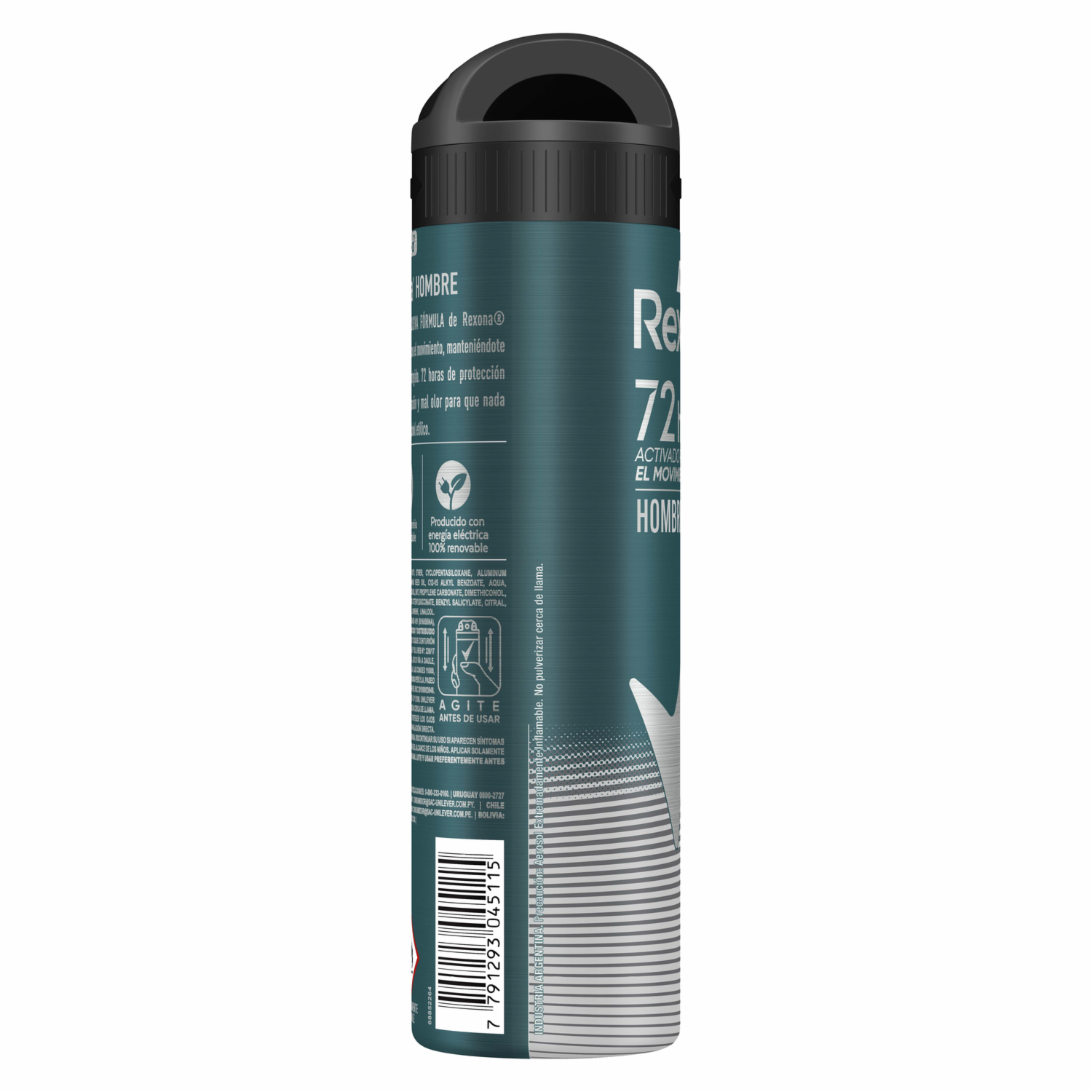Desodorante En Aerosol Antitranspirante 72h Activado Por El Movimiento REXONA 150 Ml