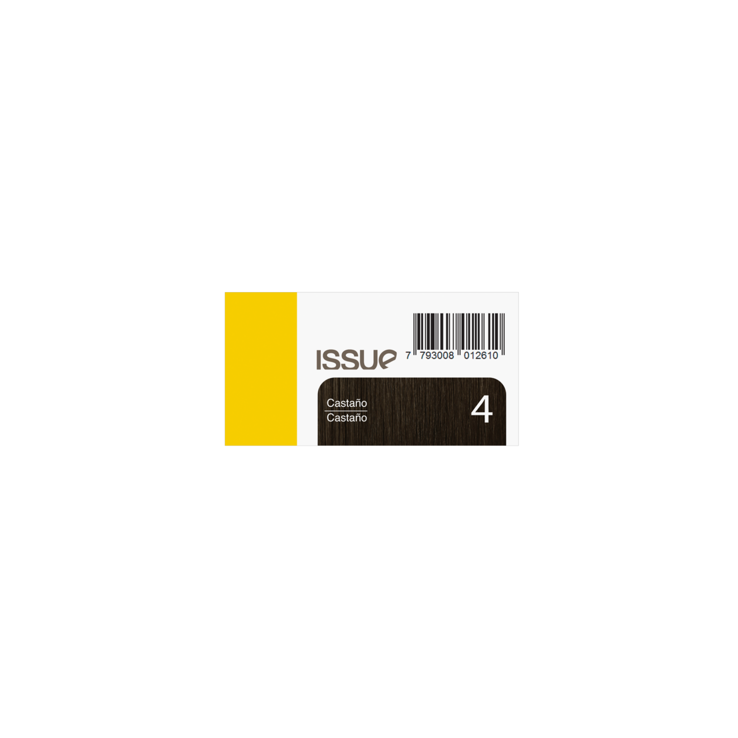 Tinte De Cabello Keratin Color N° 4 Castaño ISSUE 1 Kit