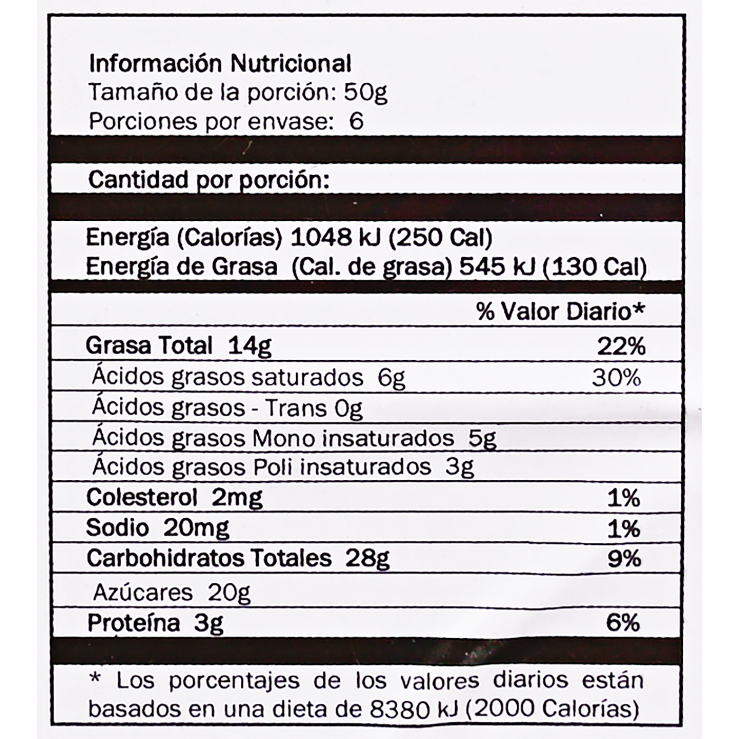 Alfajor De Chocolate Relleno Mousse X6 CACHAFAZ 300 G
