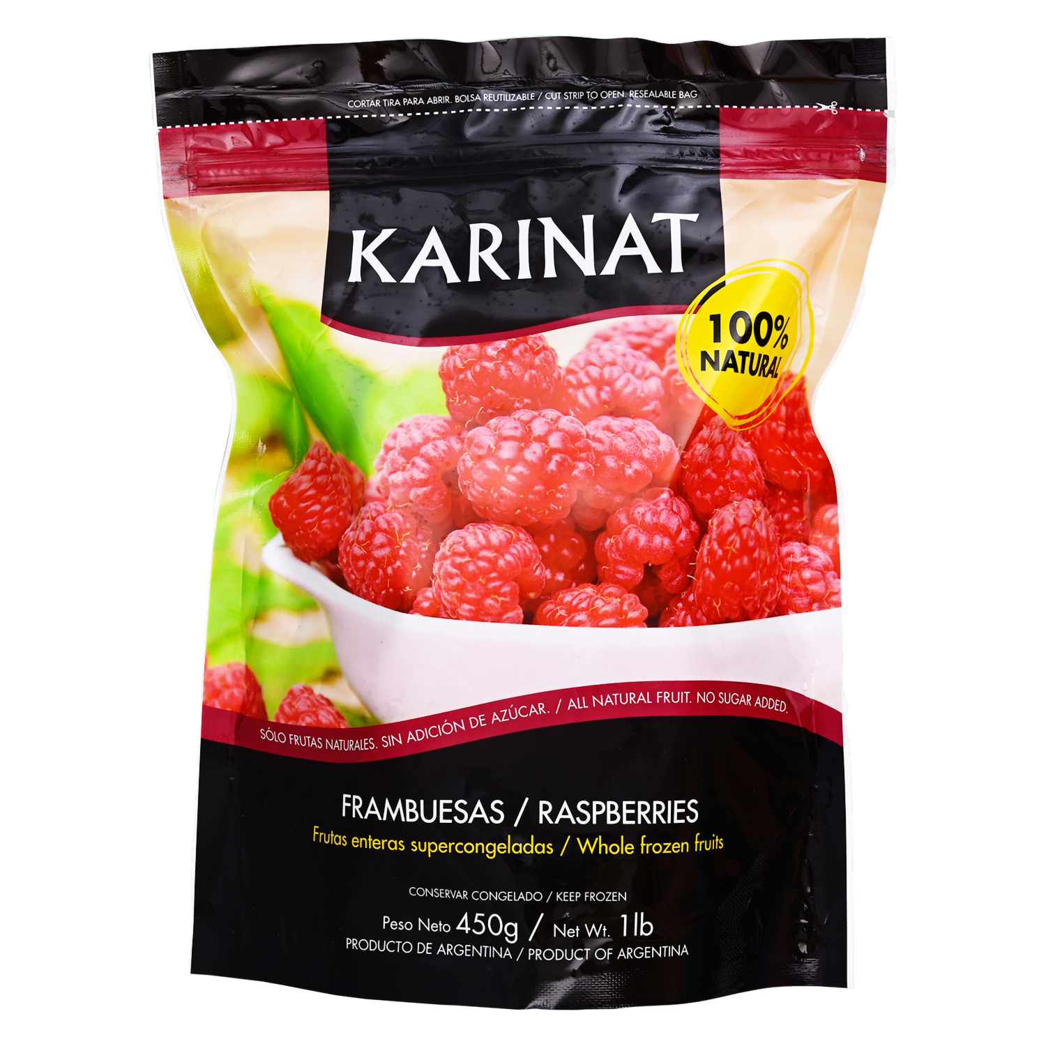 Frambuesa Frescas KARINAT 450 G