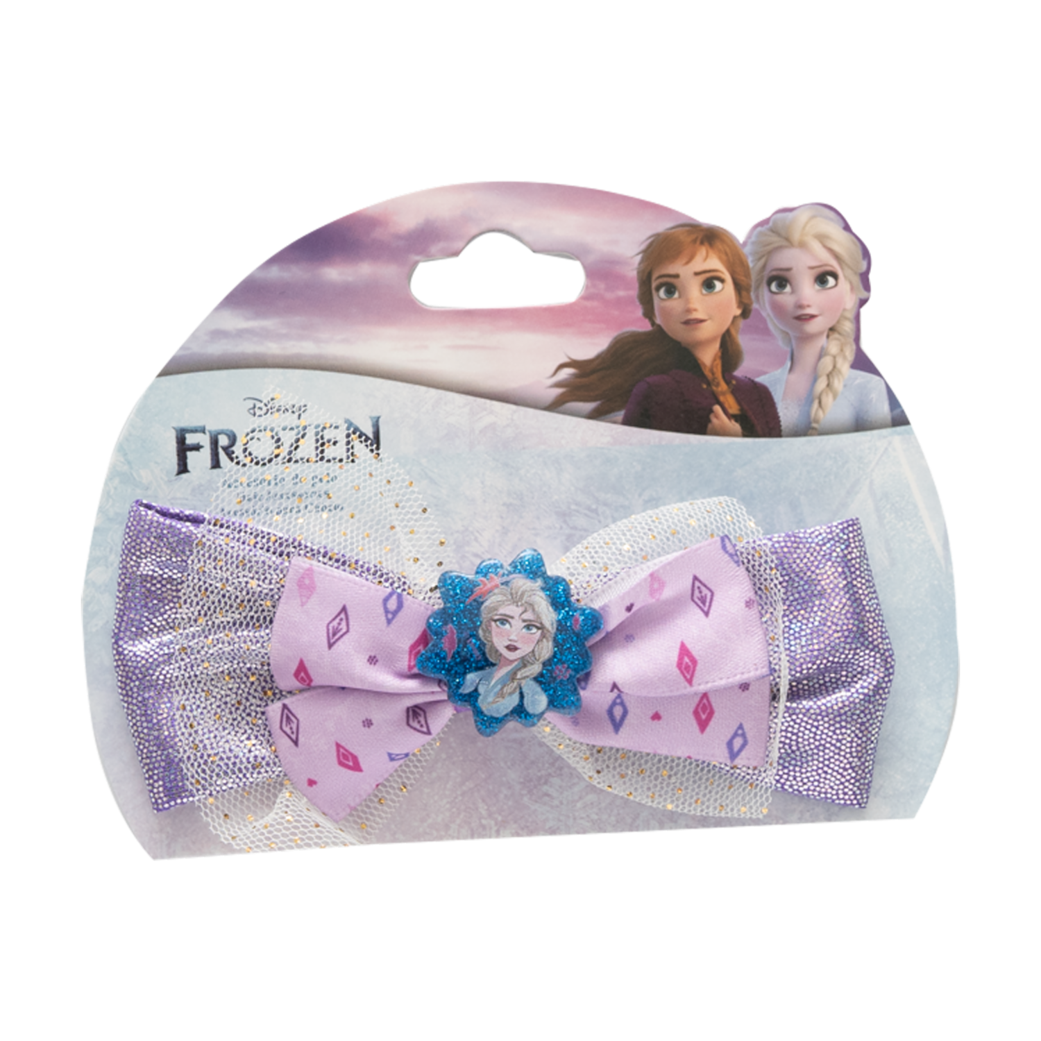 Vinchas De Cabello Diseño Lazo Morado FROZEN Unidad