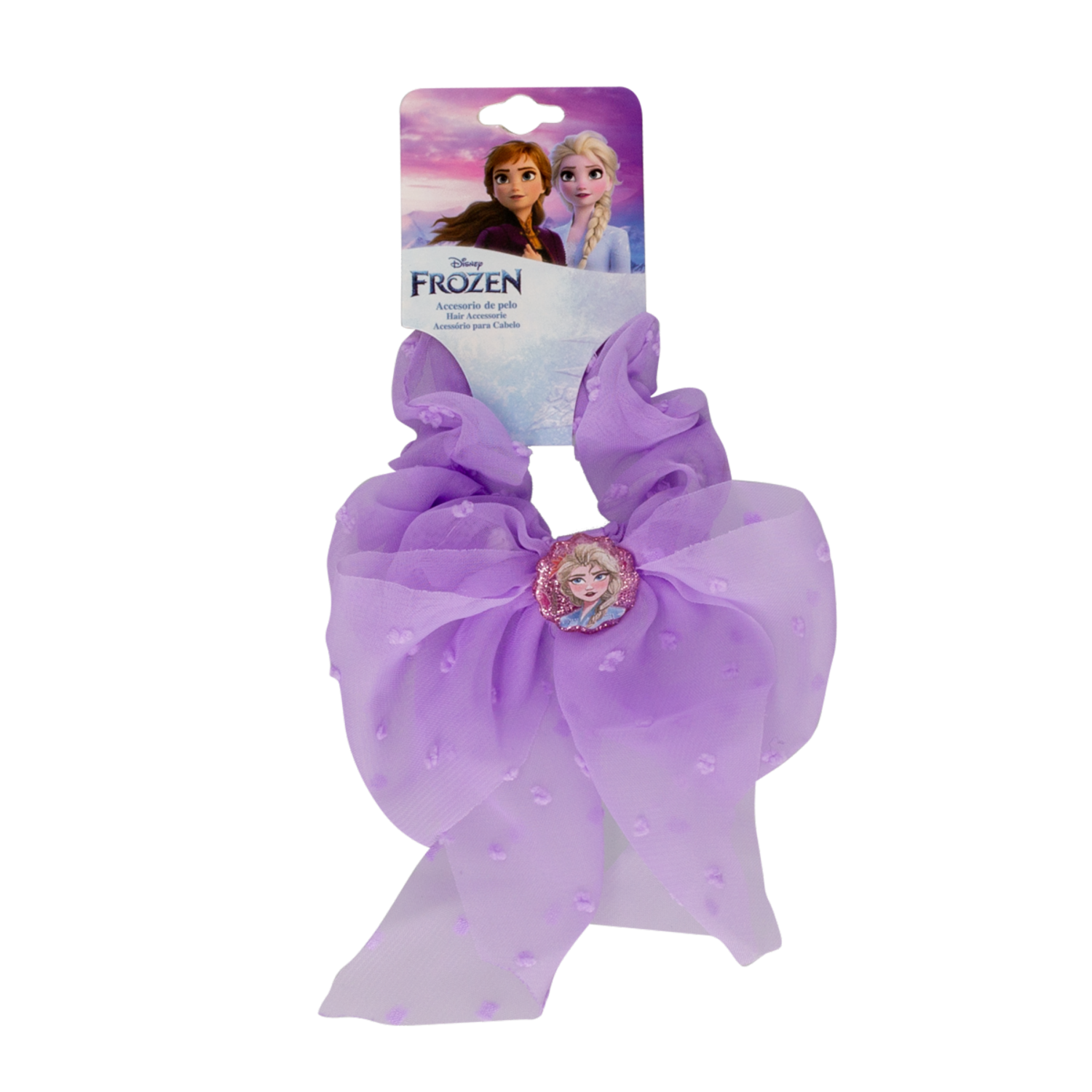 Vinchas De Cabello Diseño Lazo Elsa Morado FROZEN Unidad