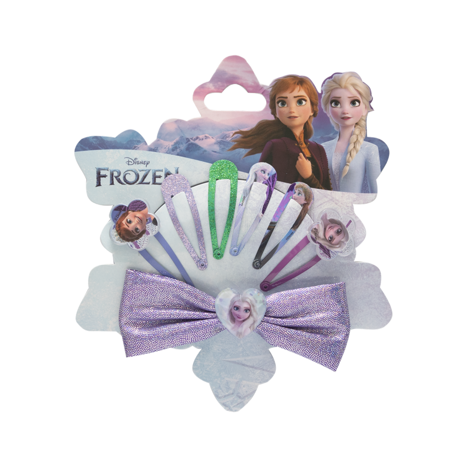 Set Para Niñas De Vinchas Fijación Ideal FROZEN 7 Uds
