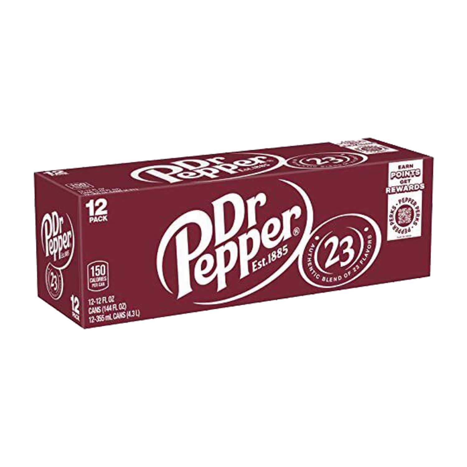 Bebida Gaseosa Sabor Cola 12Pack DR PEPPER 12 X 355 ml