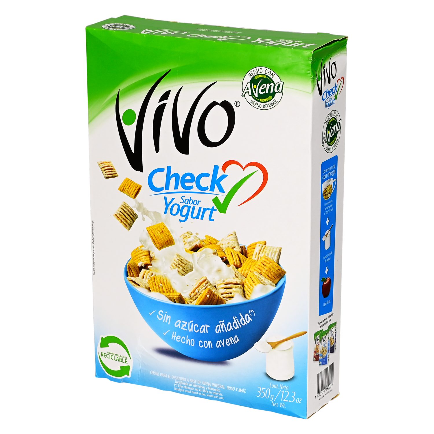 Cereal Check Yogurt Bajo En Azúcar VIVO 350 G