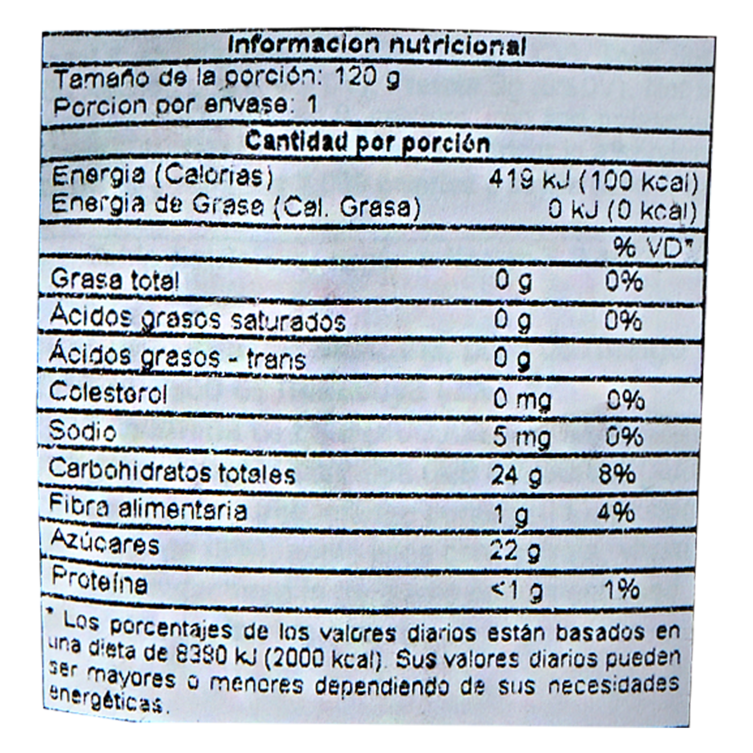 Compota De Mango Maracuyá VIVO 120 G