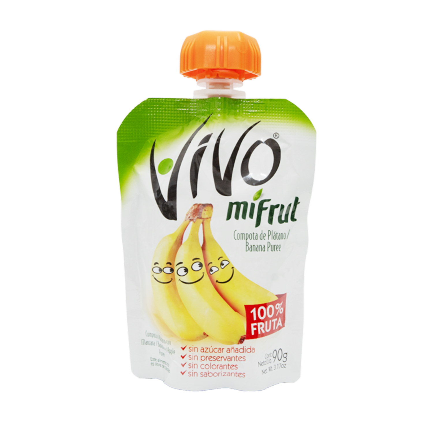 Compota Con Manzana VIVO 90 G