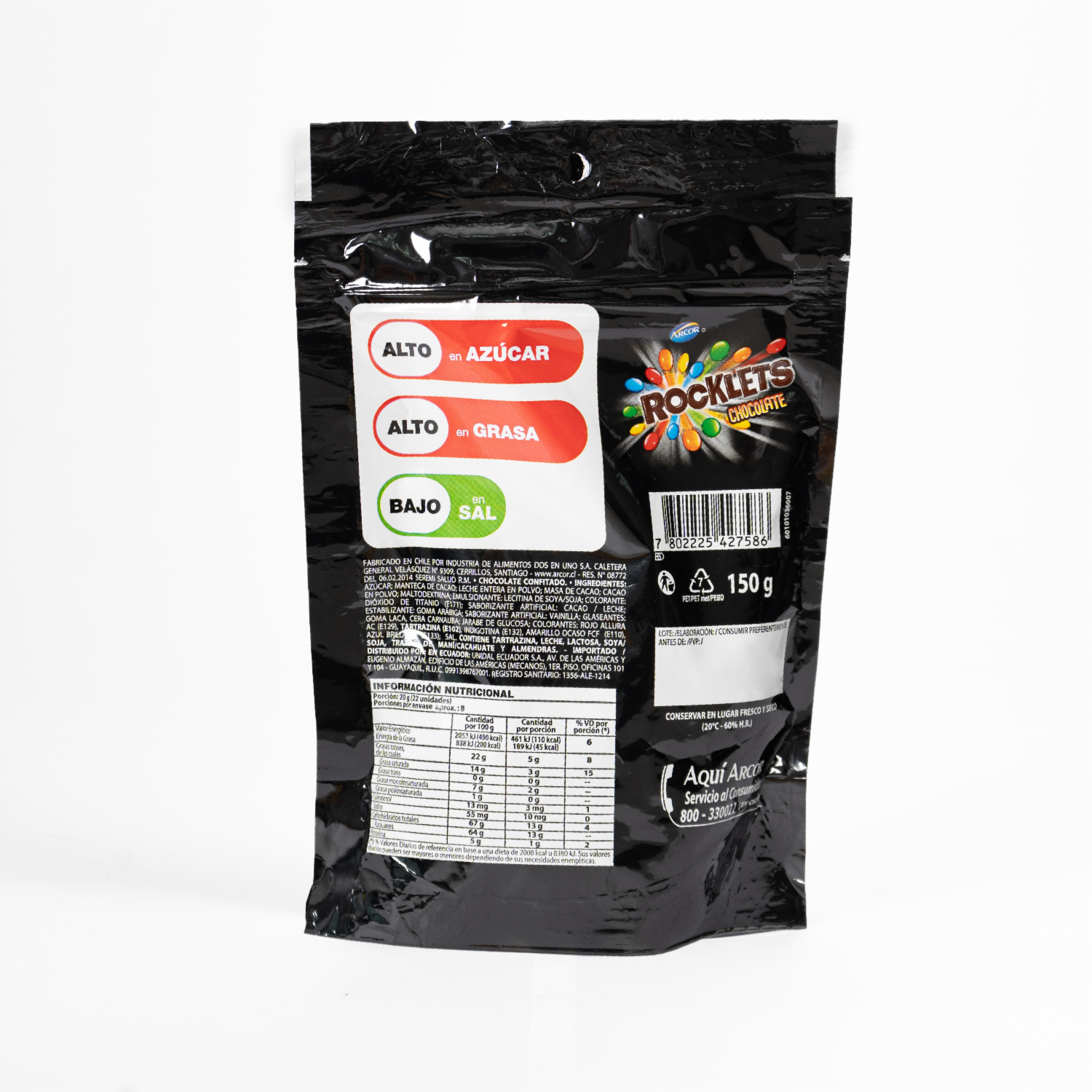 Chocolate De Colores ROCKLETS 150 G