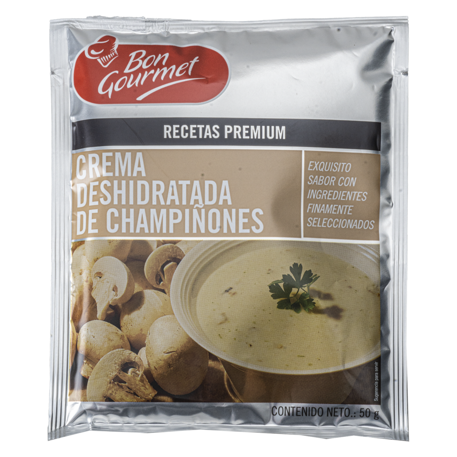 Crema Instantánea De Champiñones BONGOURMET 50 G