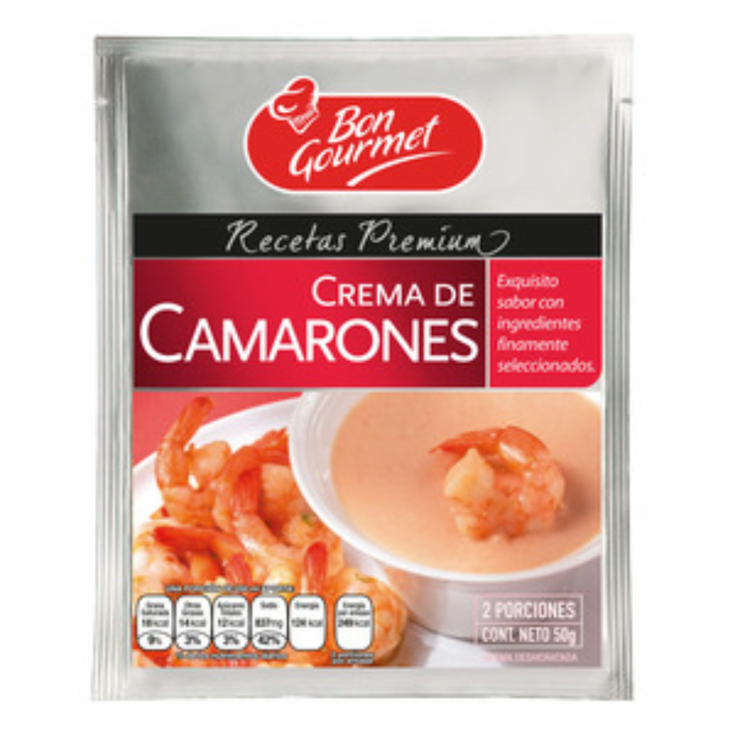 Crema Instantánea De Camarones BONGOURMET 50 g