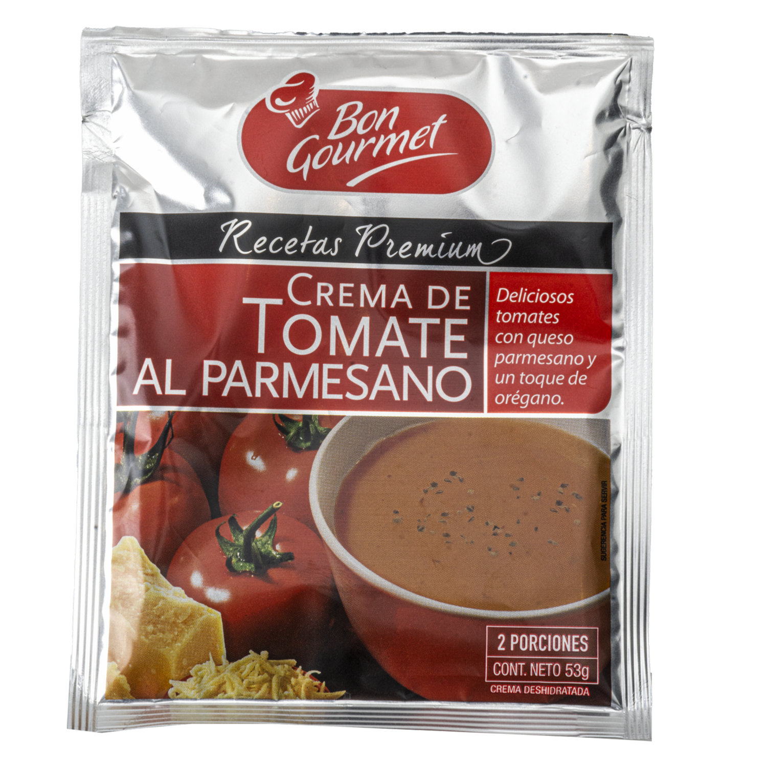 Crema Instantánea De Tomate Al Parmesano BONGOURMET 53 G