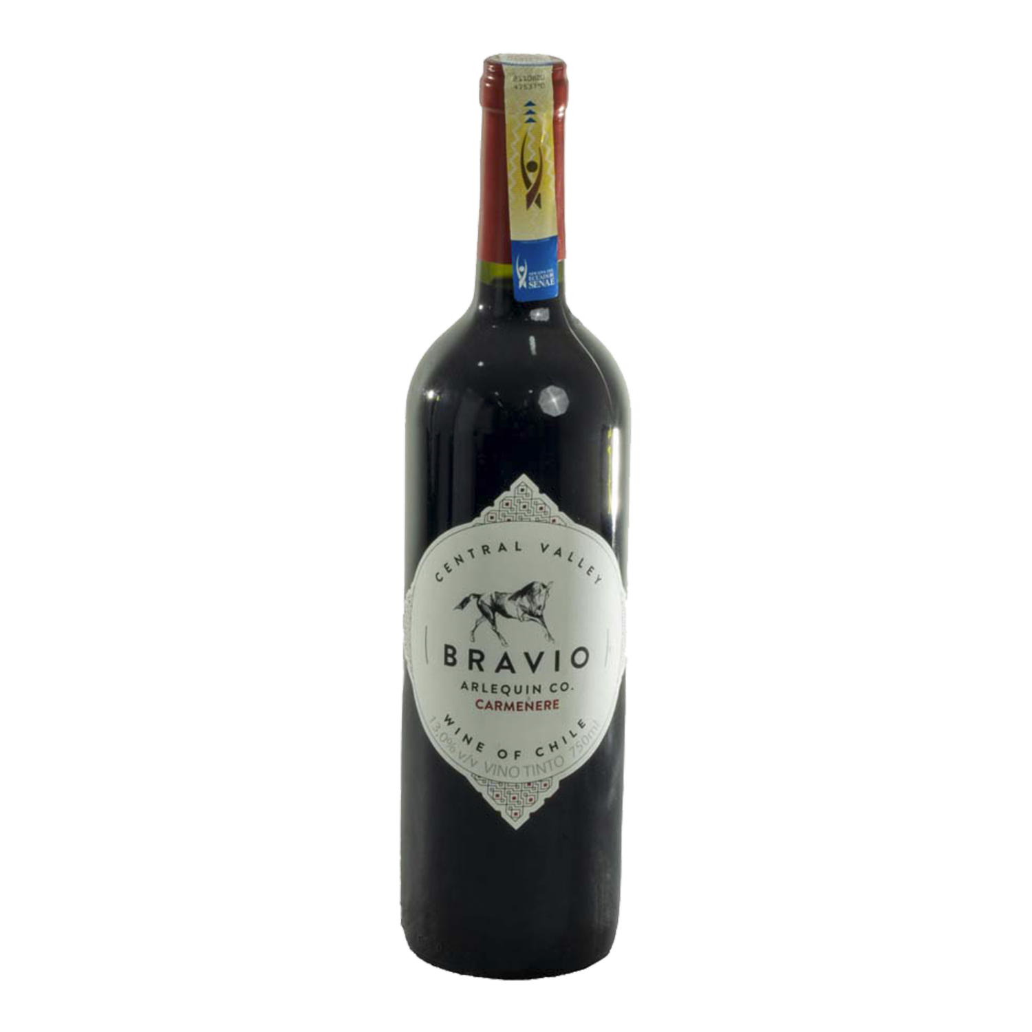 Vino Tinto Carmenere BRAVÍO 750 Ml