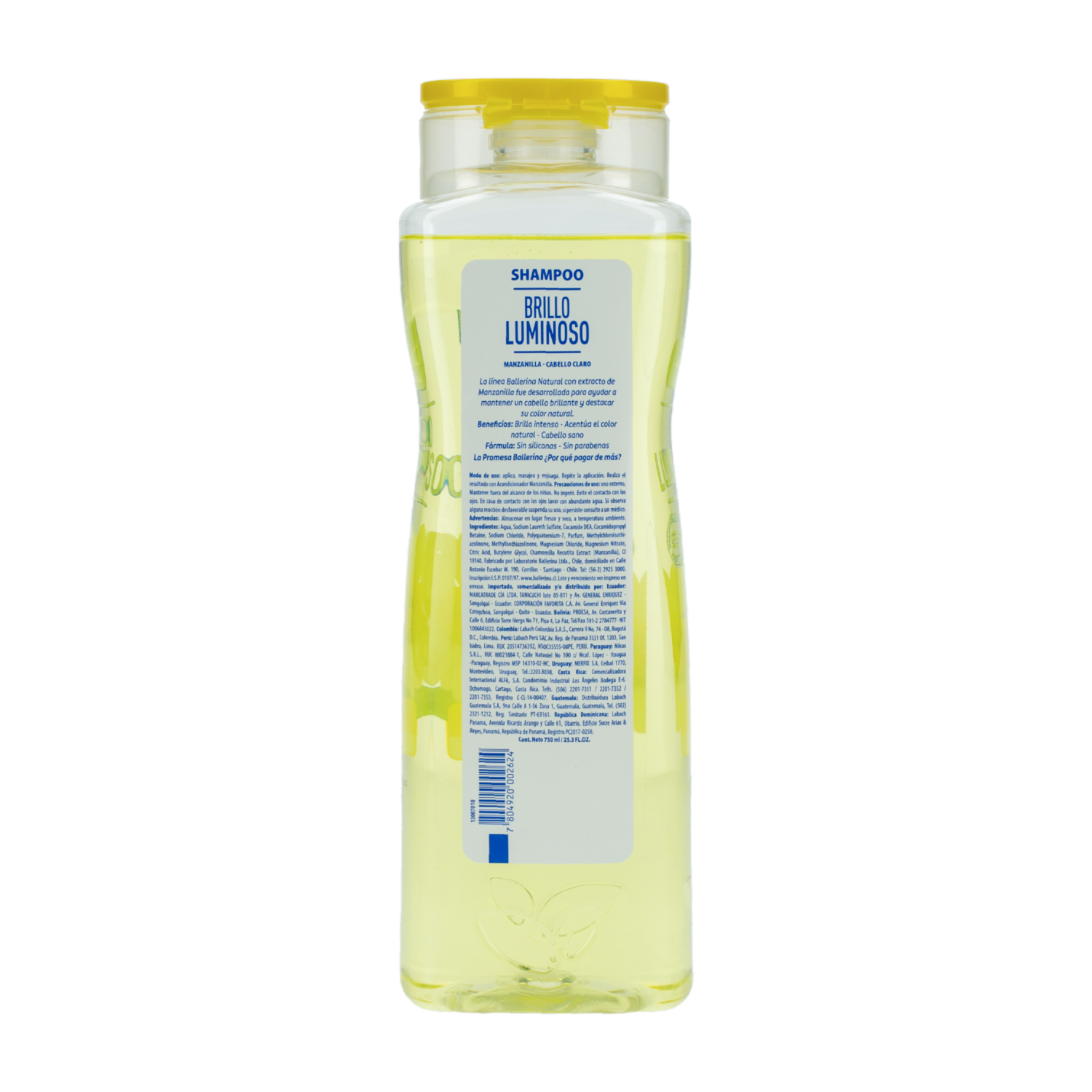 Shampoo De Cabello Manzanilla BALLERINA 750 Ml
