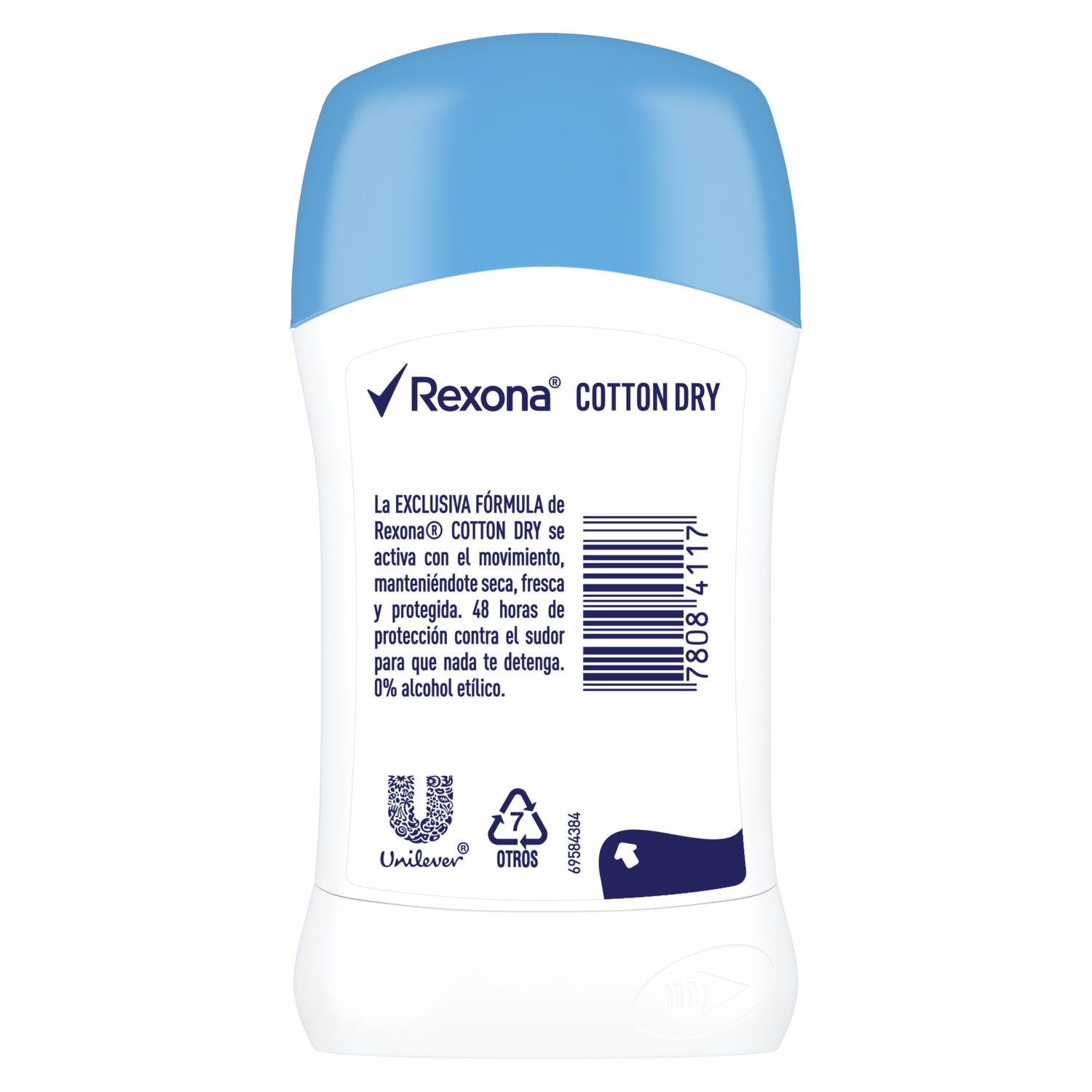 Desodorante En Barra Cotton REXONA 50 G