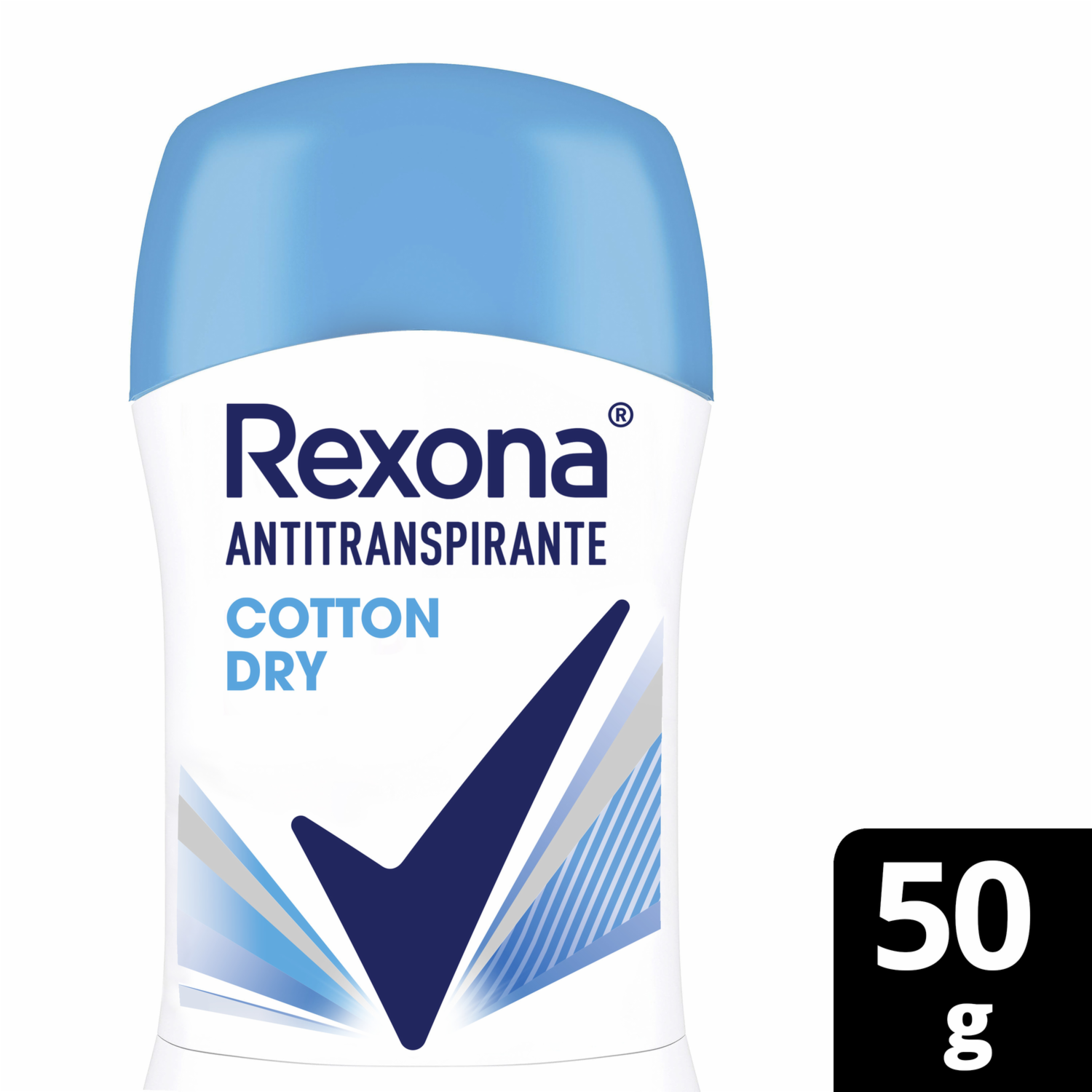 Desodorante En Barra Cotton REXONA 50 G