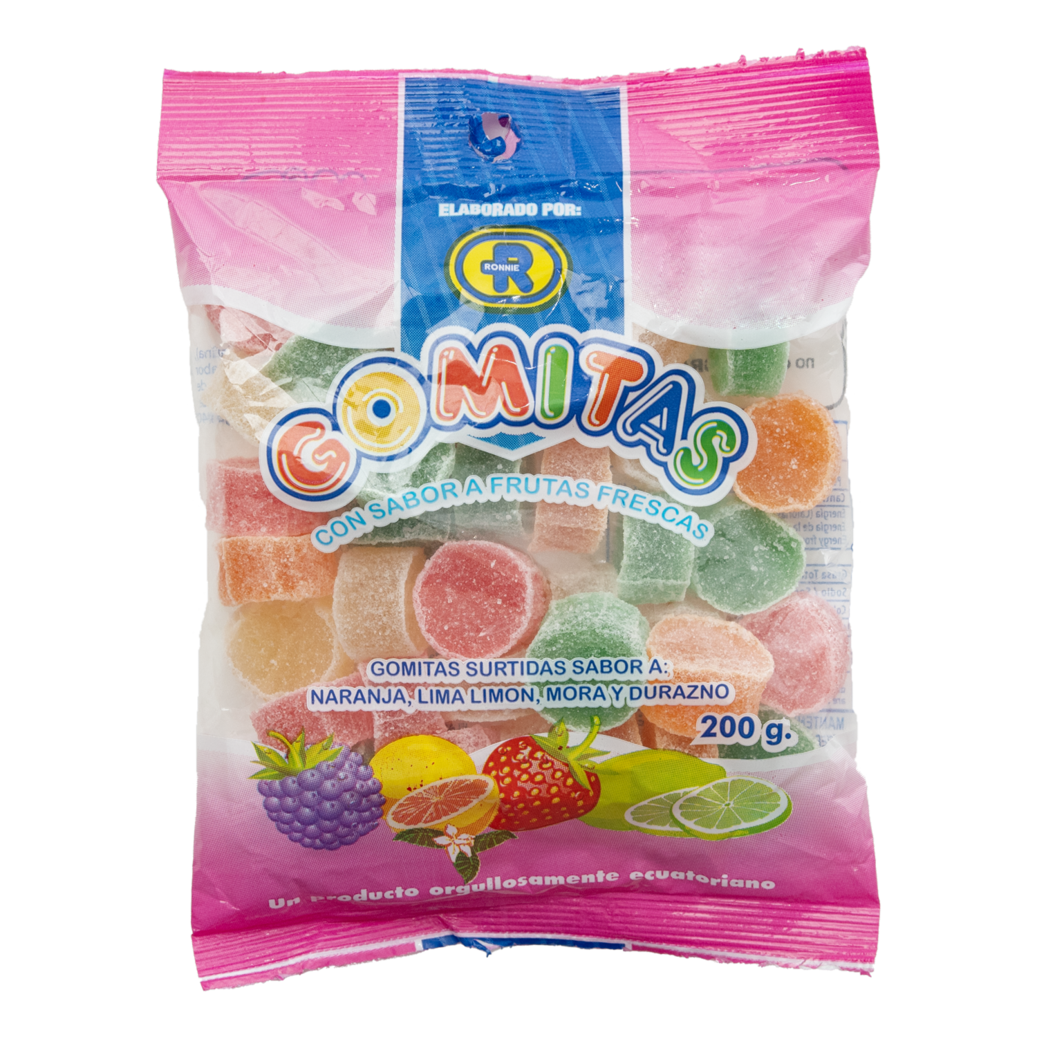 Gomitas Surtida RONNIE 200 G