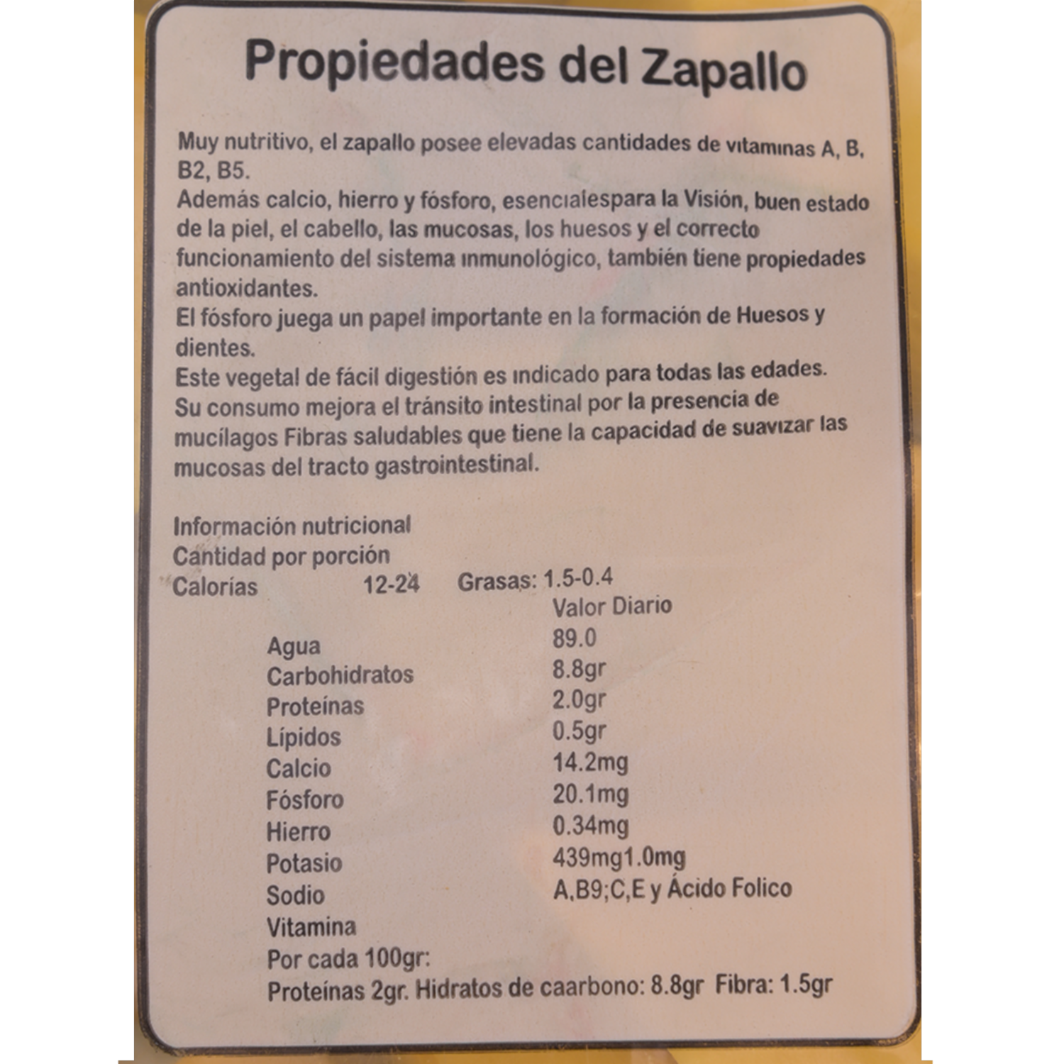 Zapallo Picado DON QUIÑO 800G
