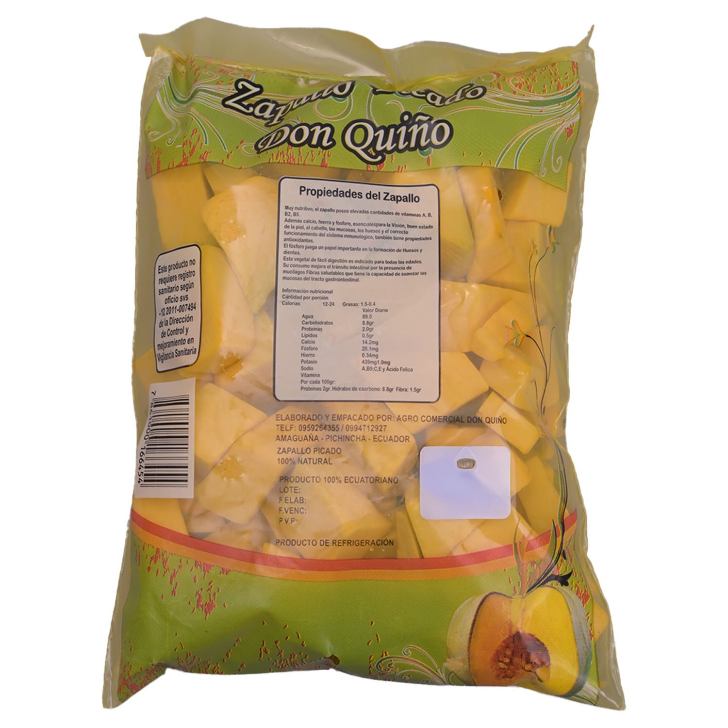 Zapallo Picado DON QUIÑO 800G