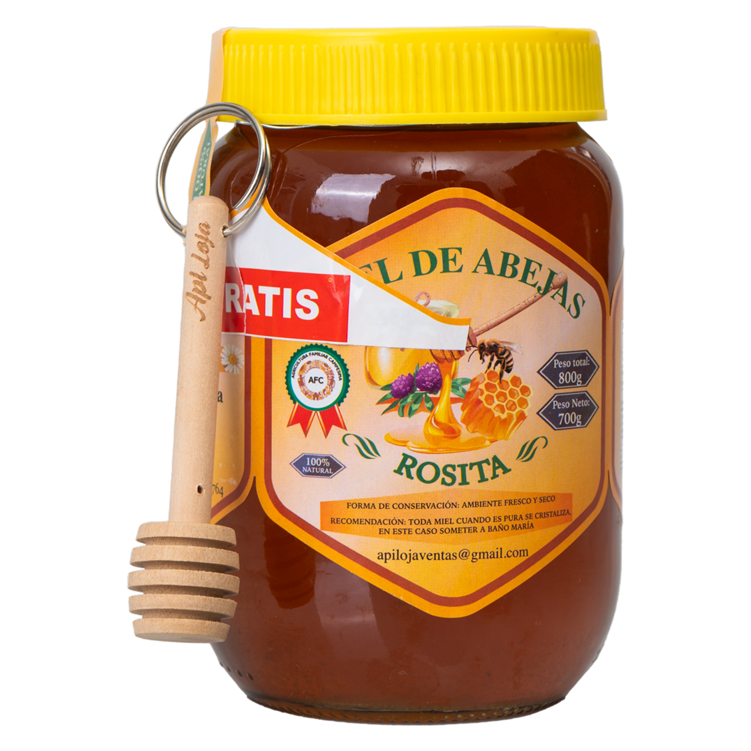 Miel De Abeja Clásica ROSITA 800 G