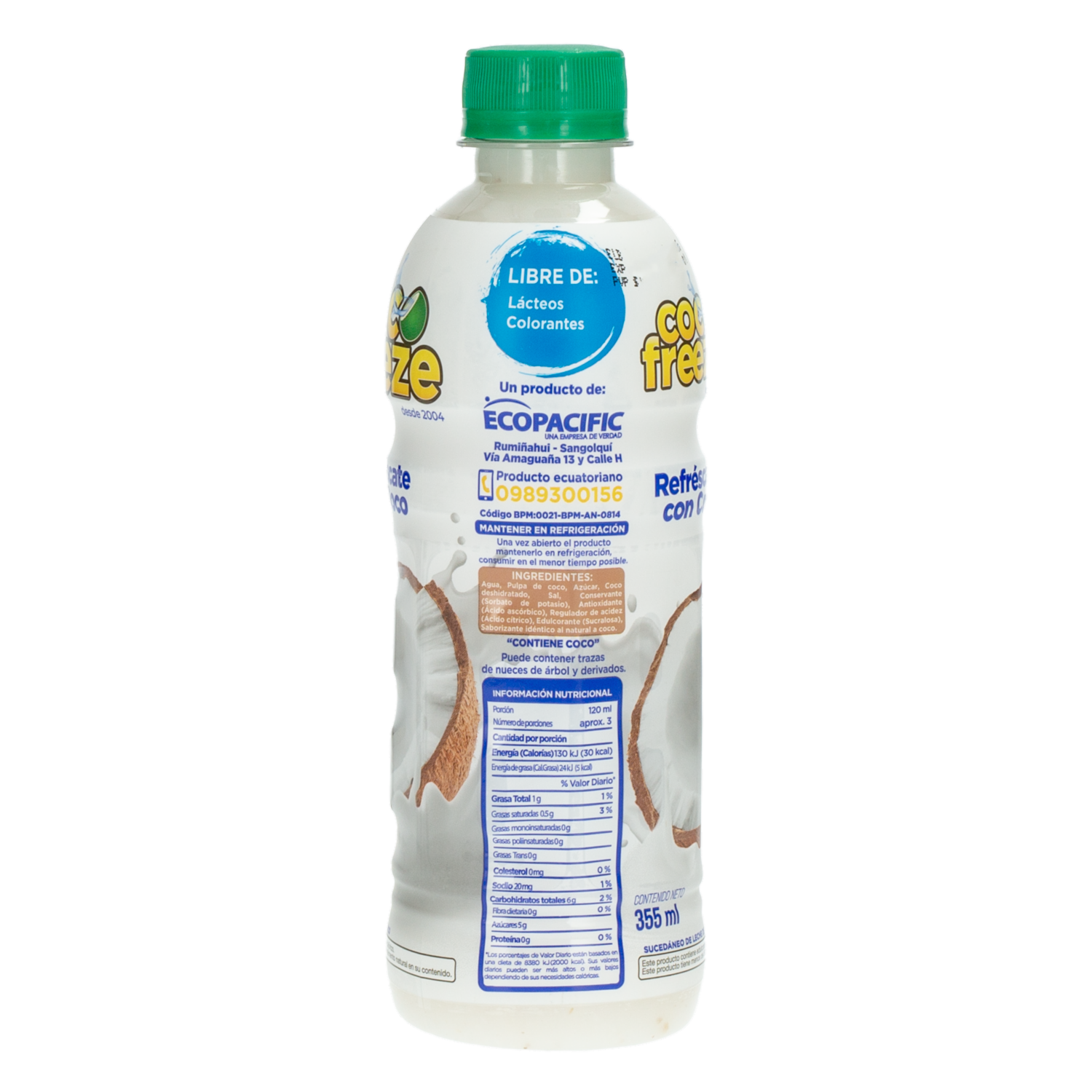Bebida De Coco COCO FREEZE Botella