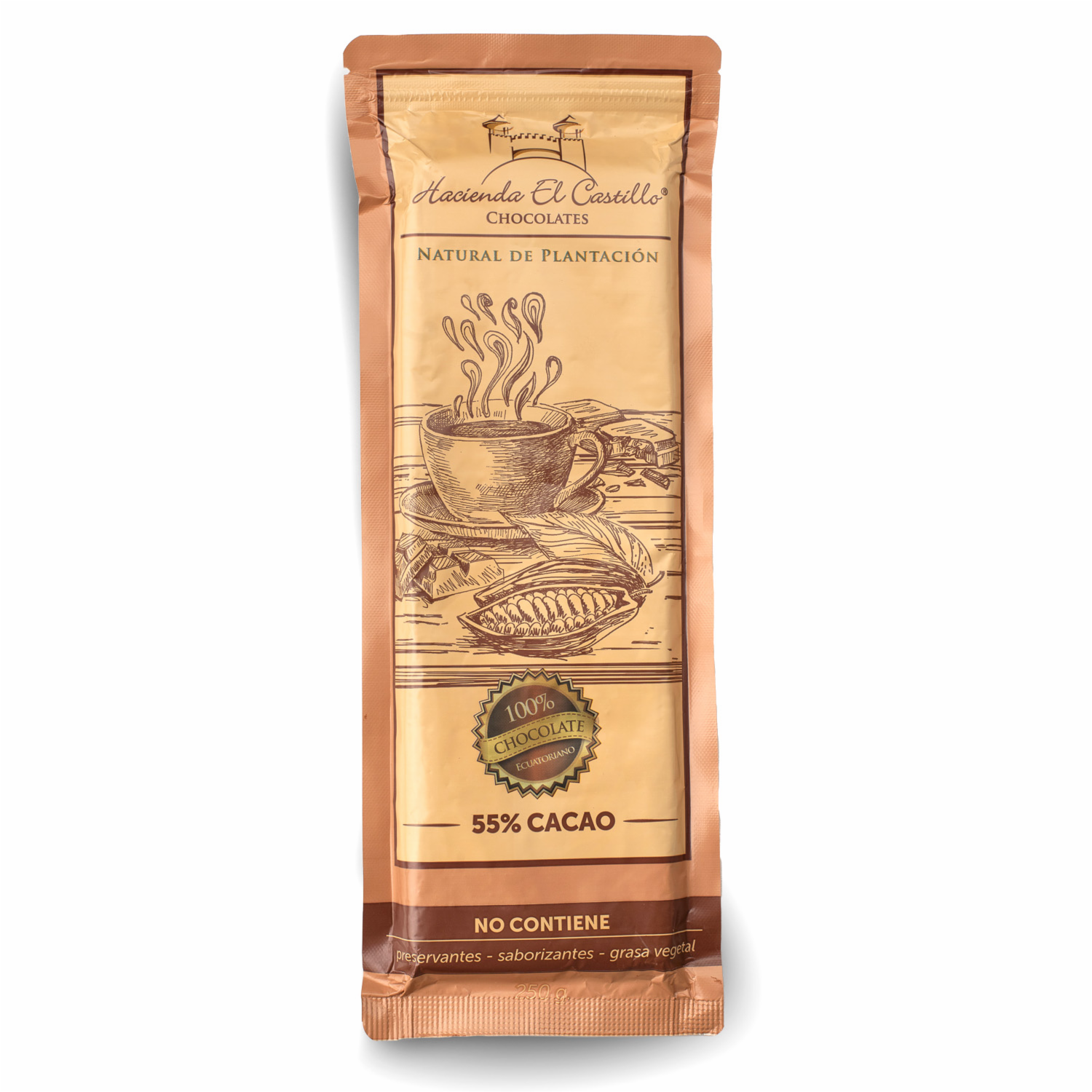 Chocolate Para Repostería HACIENDA EL CASTILLO 250 G