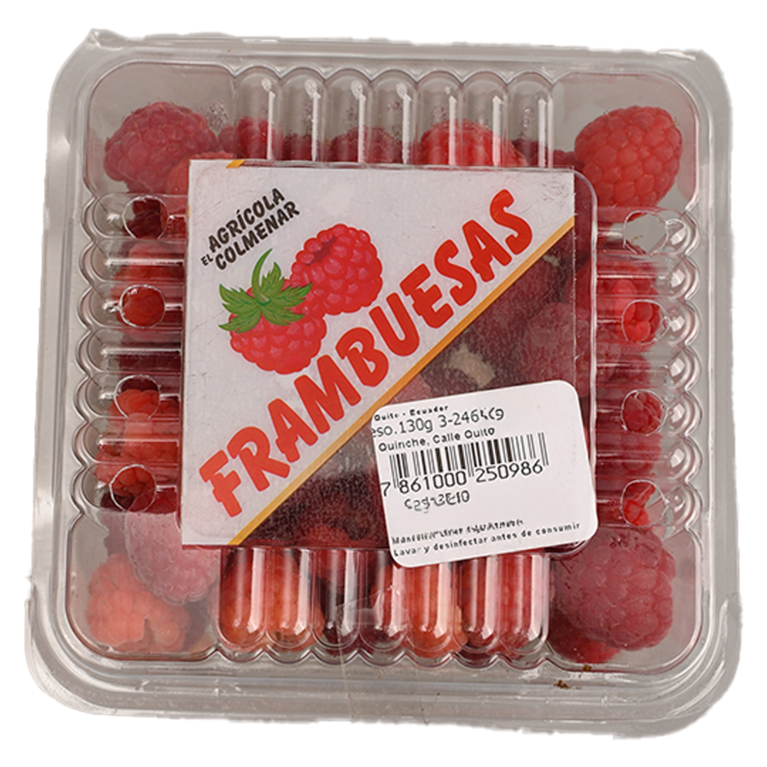 Frambuesas Frescas EL COLMENAR 130g