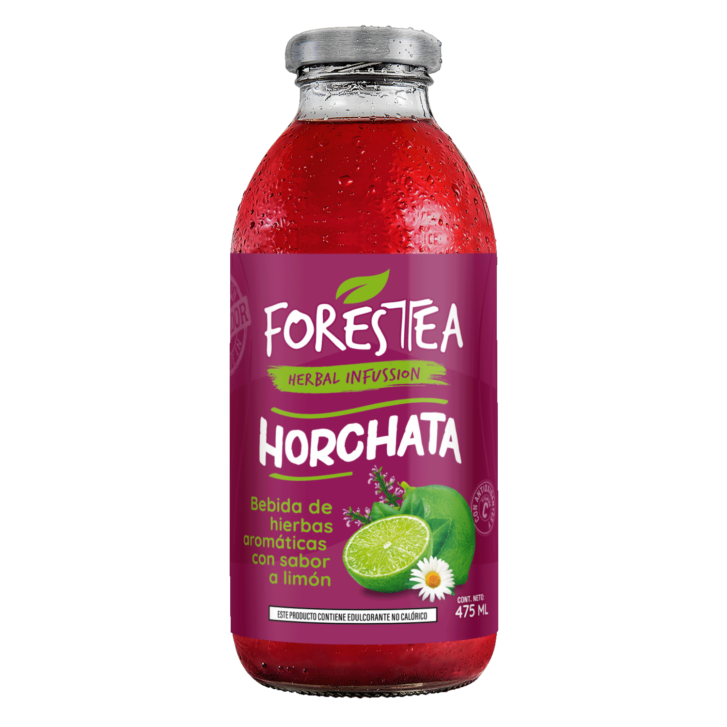 Té Frio Hierbas Aromáticas Sin Gluten FORESTEA 475 Ml