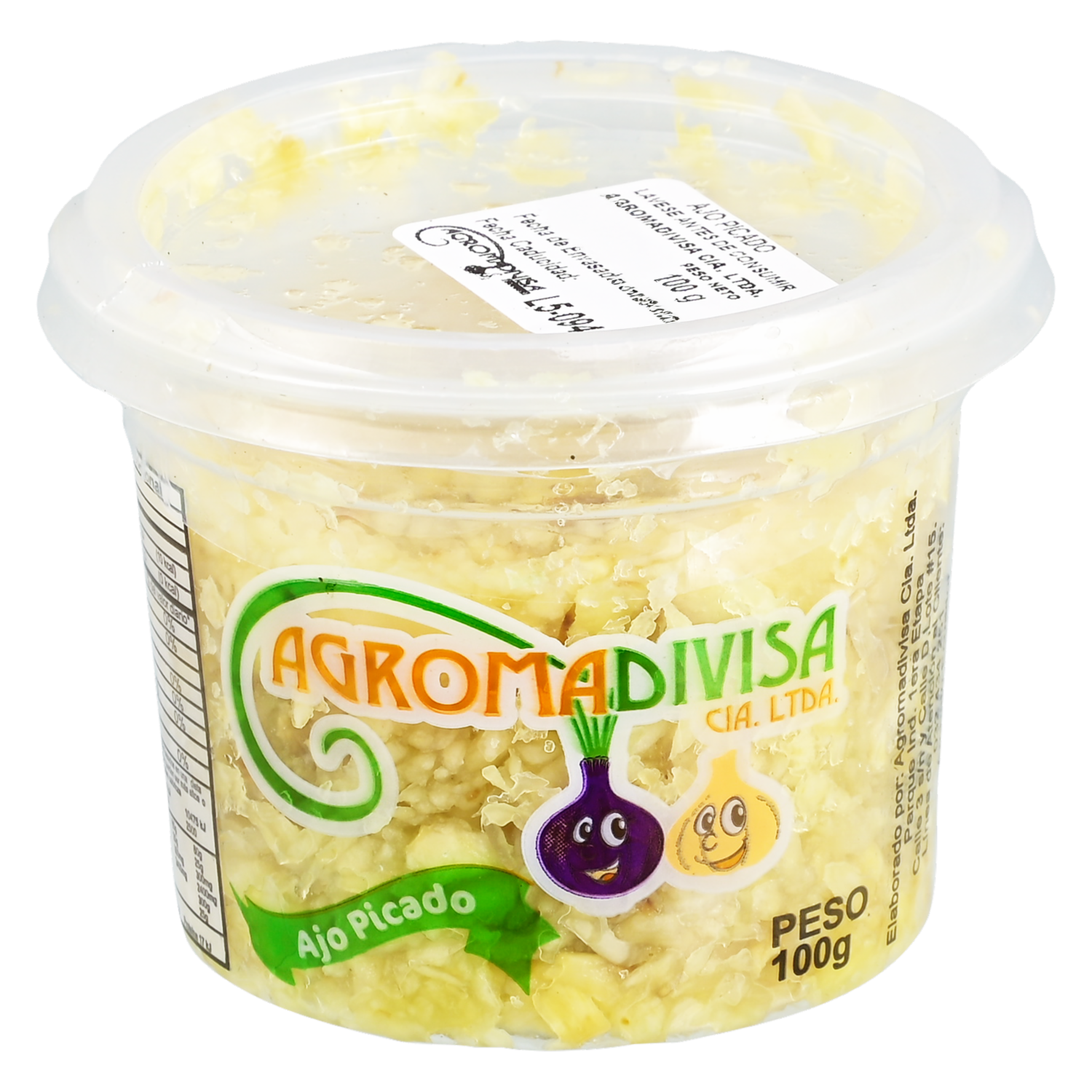 Ajo Picado AGROMADIVISA 100 G