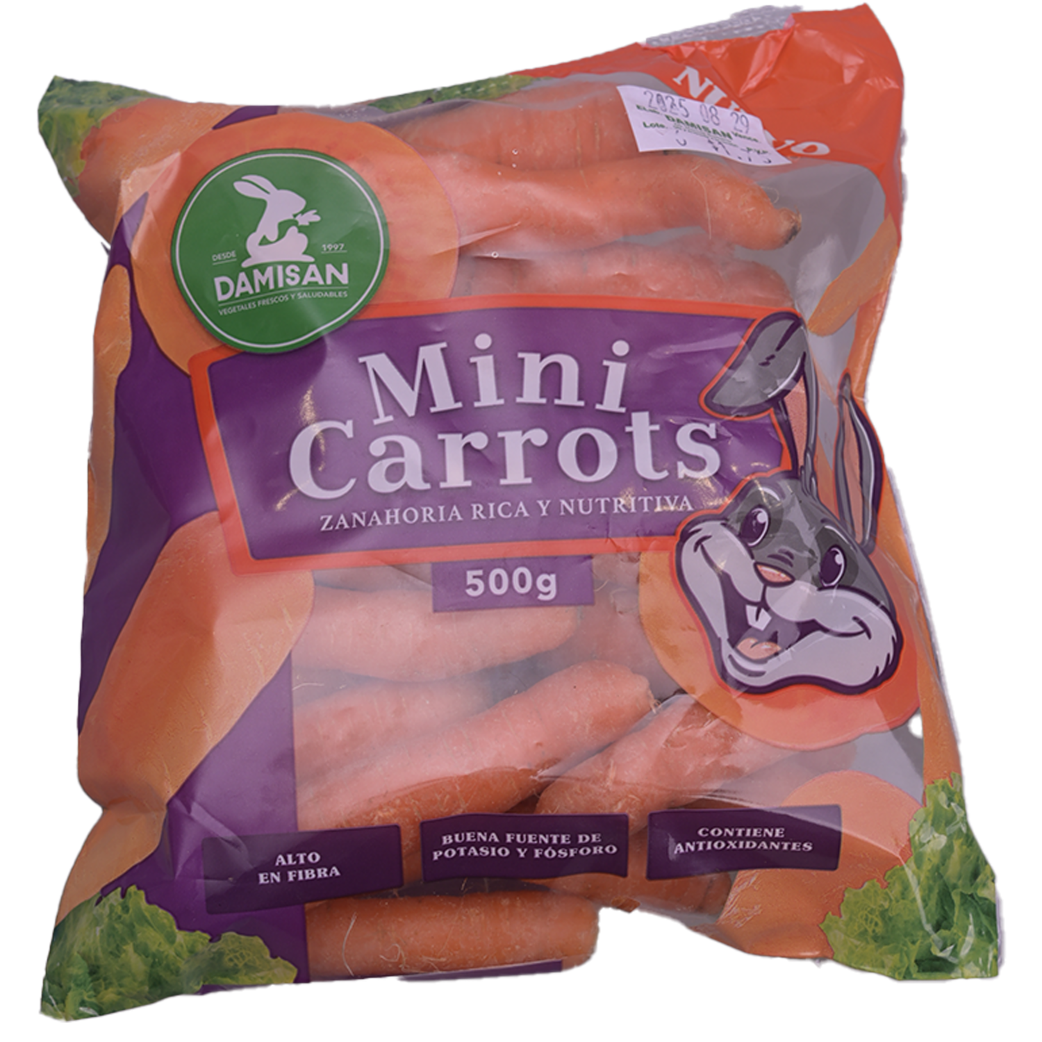 Mini Zanahoria Fresca DAMISAN 500 G