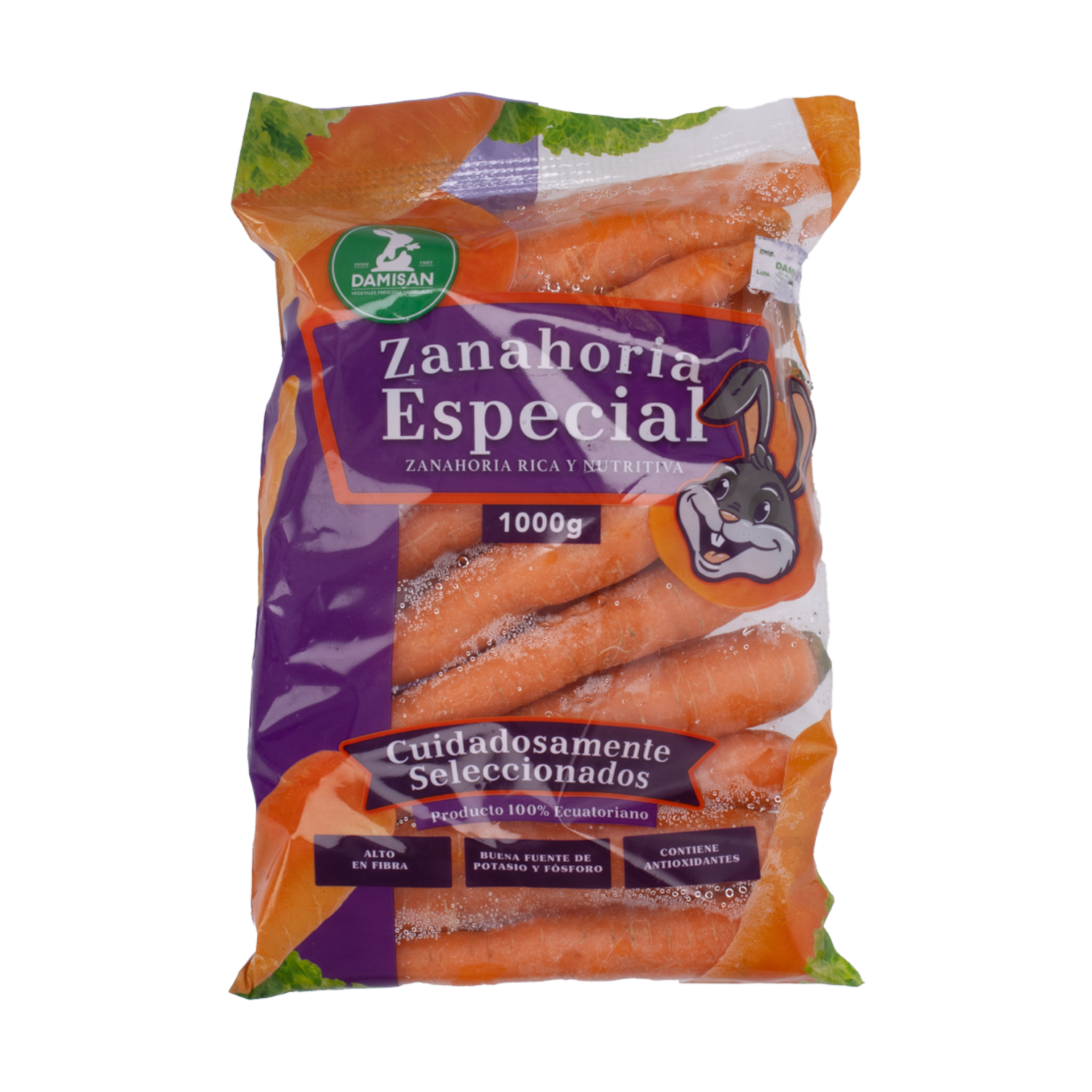 Zanahoria Especial DAMISAN 1000g