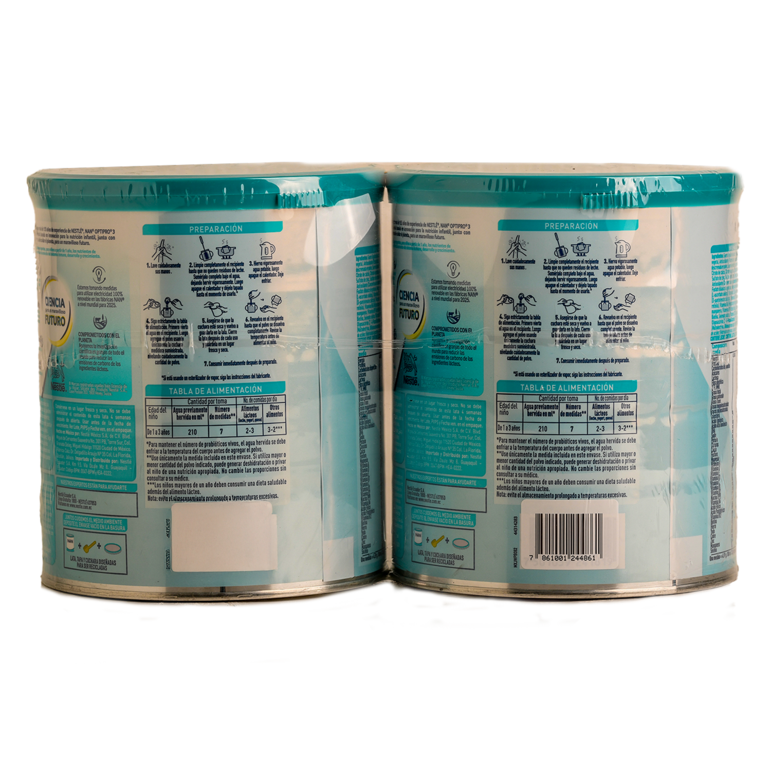 Suplemento Infantil Nan 3 Pro NAN 1600 g