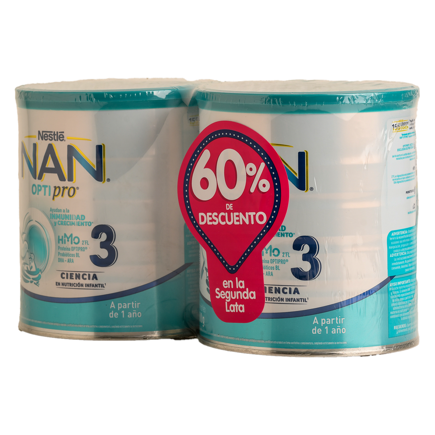 Suplemento Infantil Nan 3 Pro NAN 1600 g