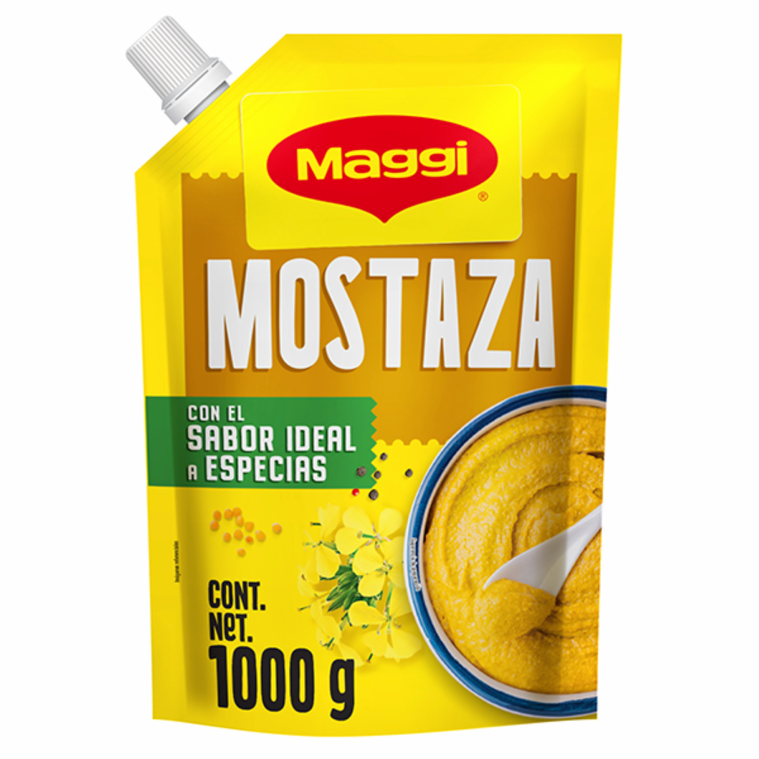 Mostaza Con Sabor A Especias MAGGI 1000 G