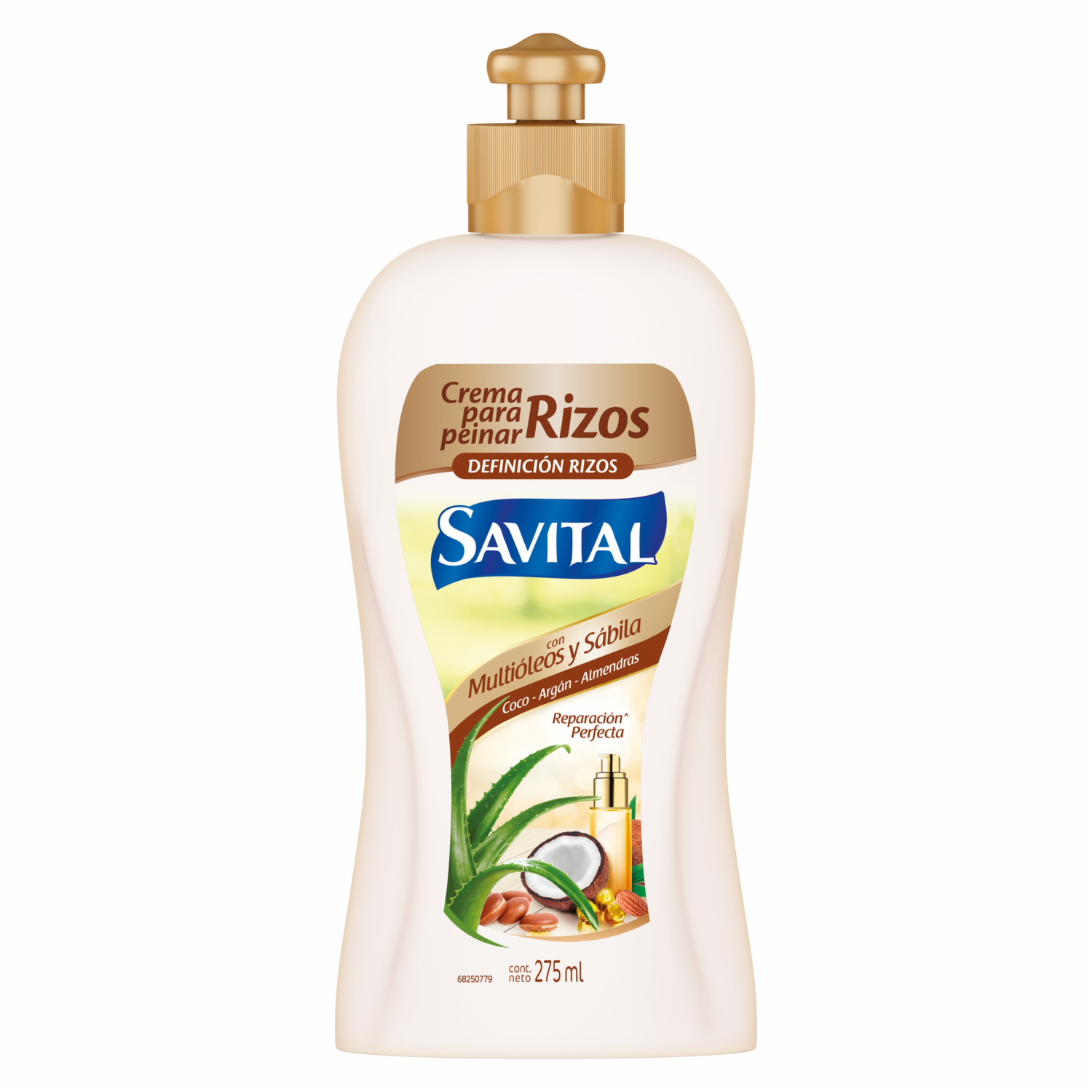 Crema Para Peinar Multióleos Y Sábila SAVITAL 275 Ml