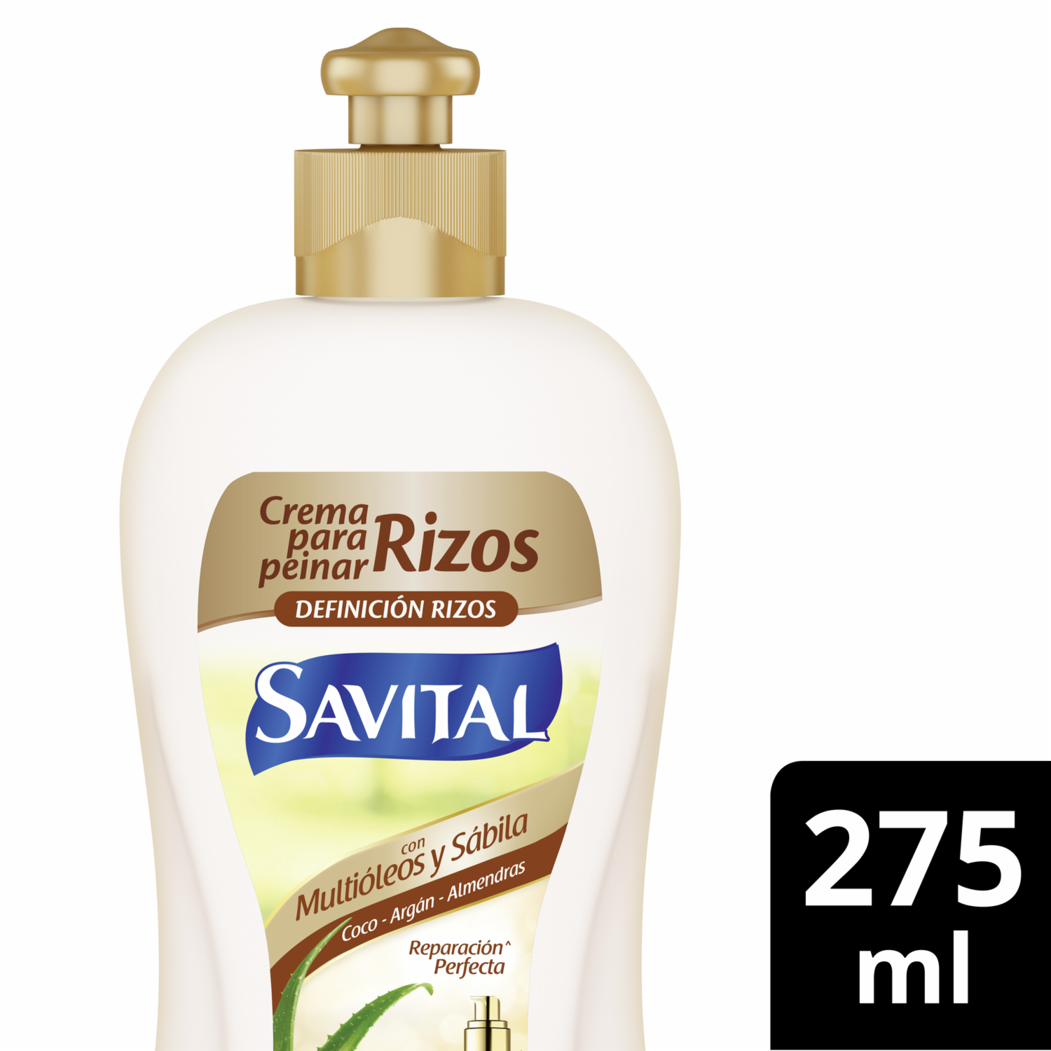 Crema Para Peinar Multióleos Y Sábila SAVITAL 275 Ml